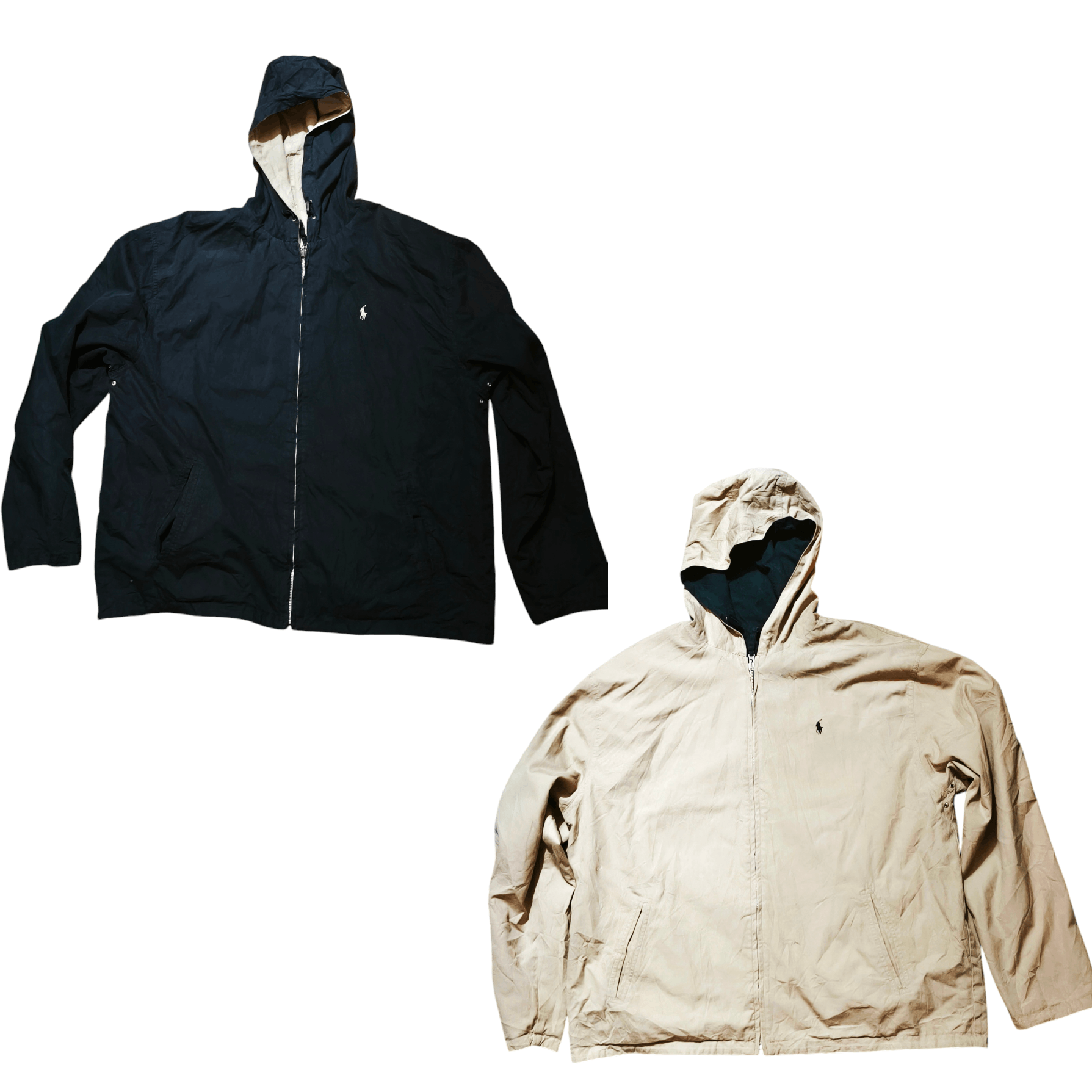 Polo Ralph Lauren Vintage Polo Ralph Lauren reversible hooded jacket Size US XL / EU 56 / 4 - 1 Thumbnail
