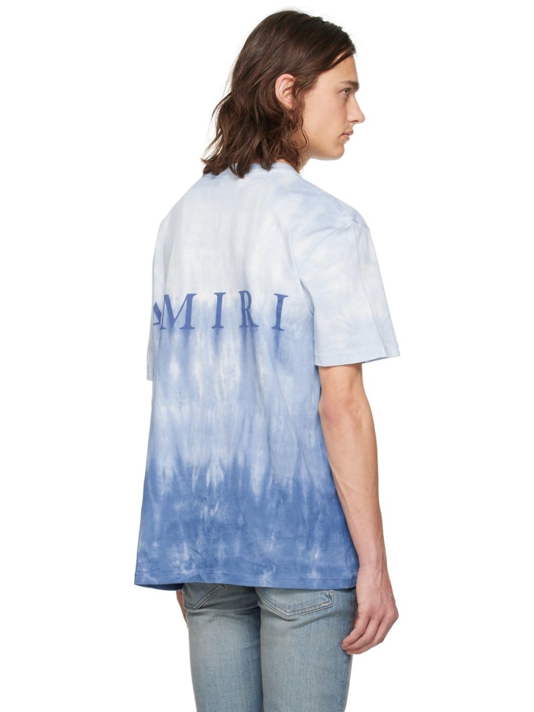 Amiri o1s1wg110425 MA Dip Dye T-Shirt in Blue Size US S / EU 44-46 / 1 - 2 Thumbnail