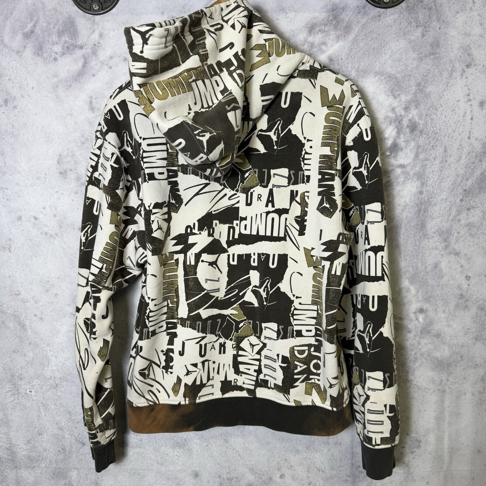 Jordan newspaper hoodie on sale