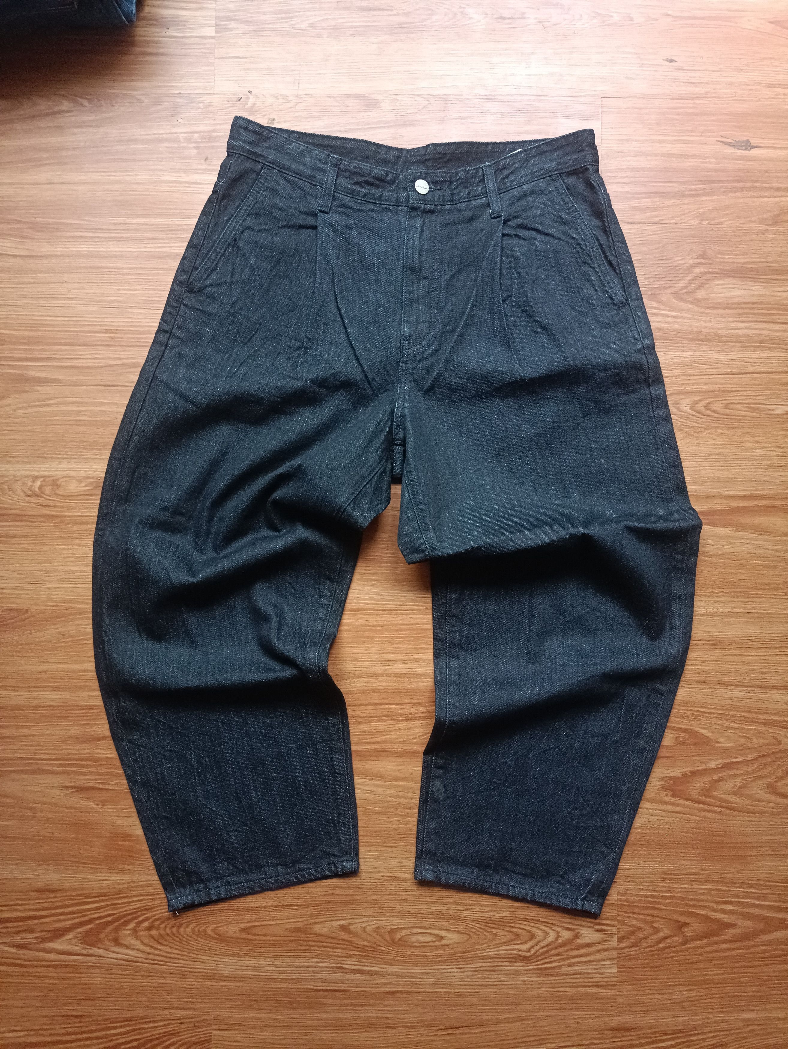 Image of Covernat Baggy Denim Pants in Indigo Denim, Men's (Size 34)