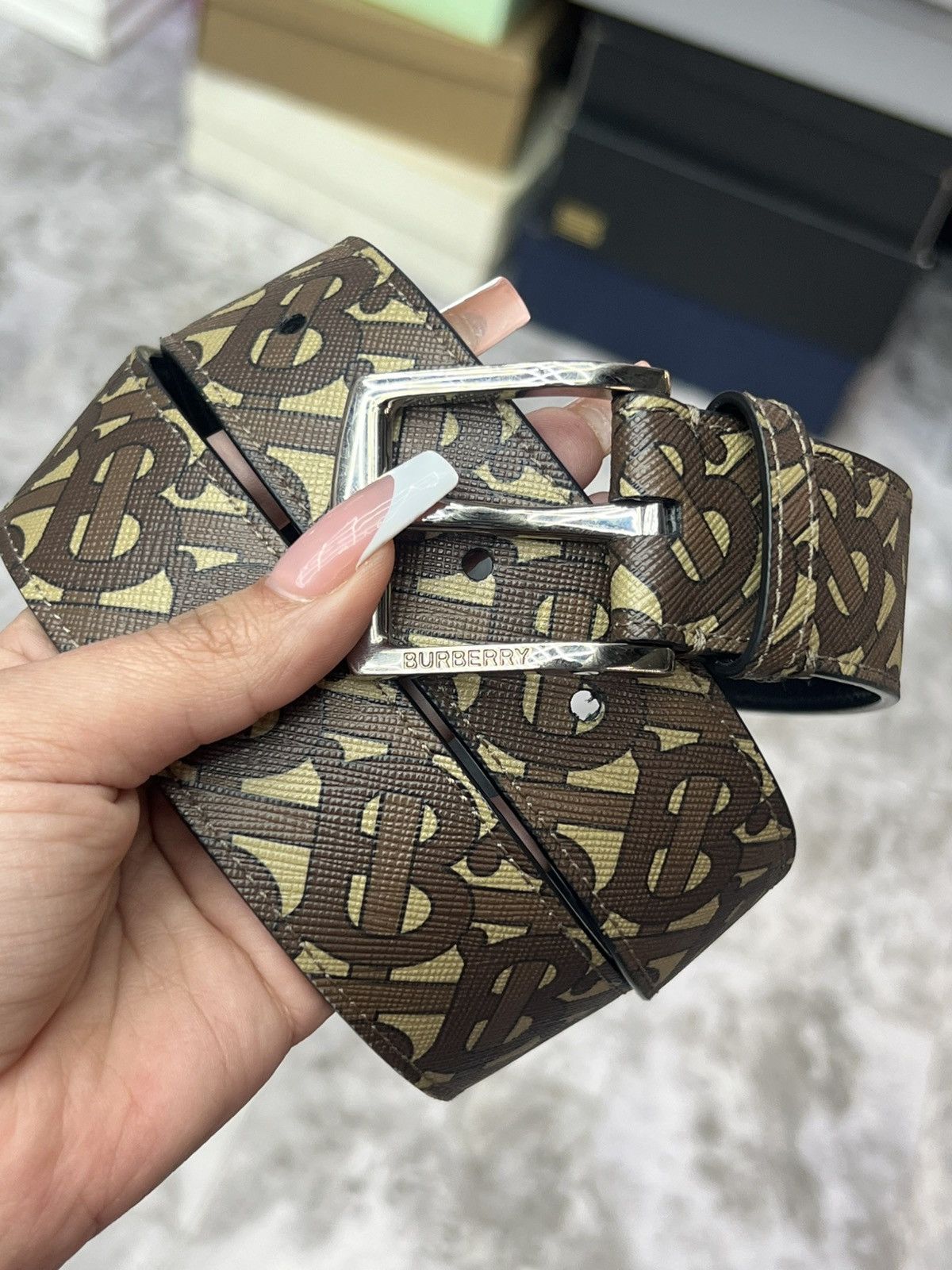 Burberry Burberry Belt Size 32 - 1 Thumbnail