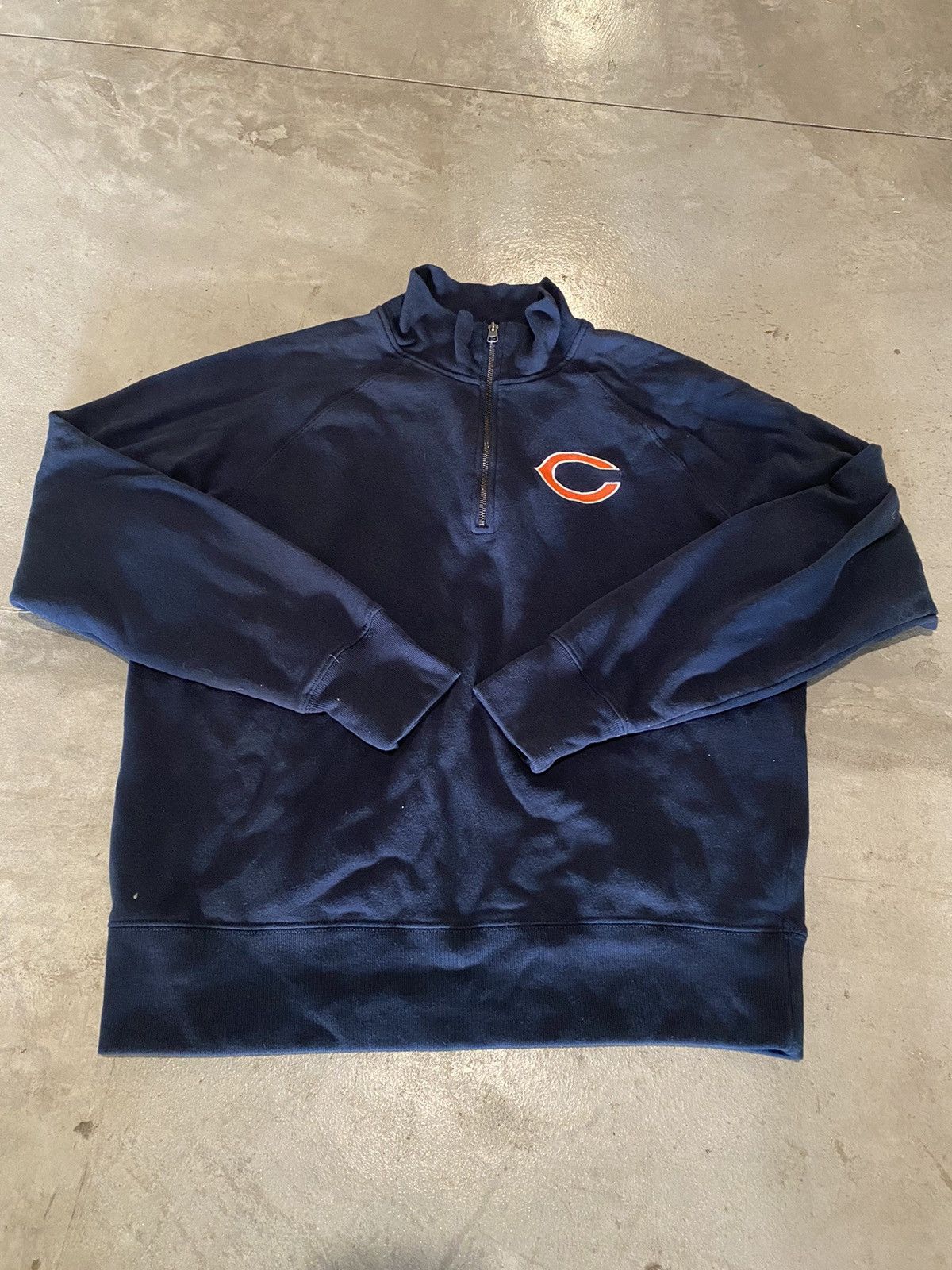 NFL × Vintage NFL Chicago Bears HalfZip Jacket Size US XL / EU 56 / 4 - 1 Thumbnail