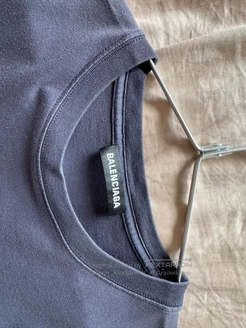 Balenciaga Balenciaga Coca-Cola T-Shirt M Size Navy Blue Size US M / EU 48-50 / 2 - 5 Thumbnail