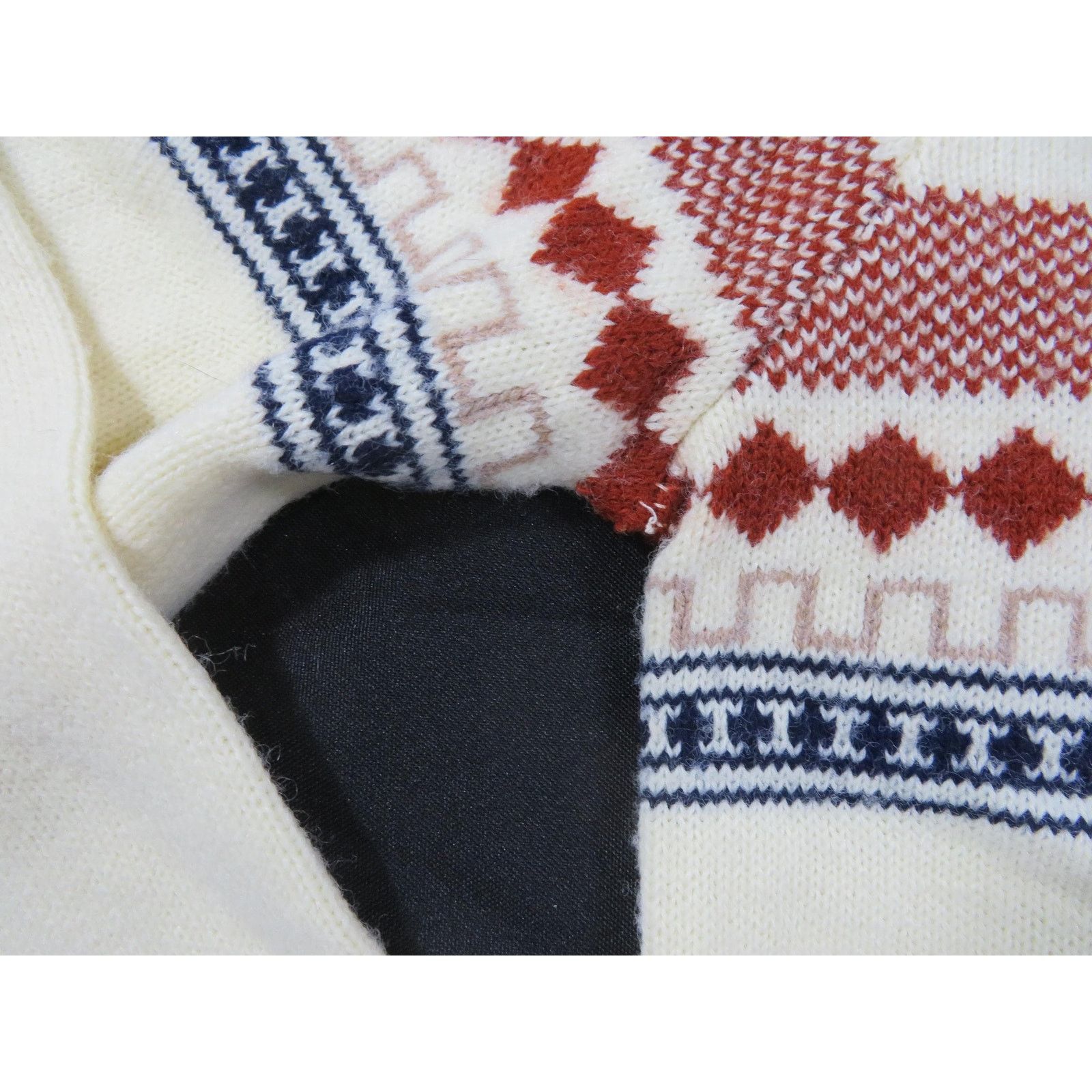 Other Pebble Beach of California Geometric Knit Sweater M? 1970s Size US M / EU 48-50 / 2 - 4 Thumbnail