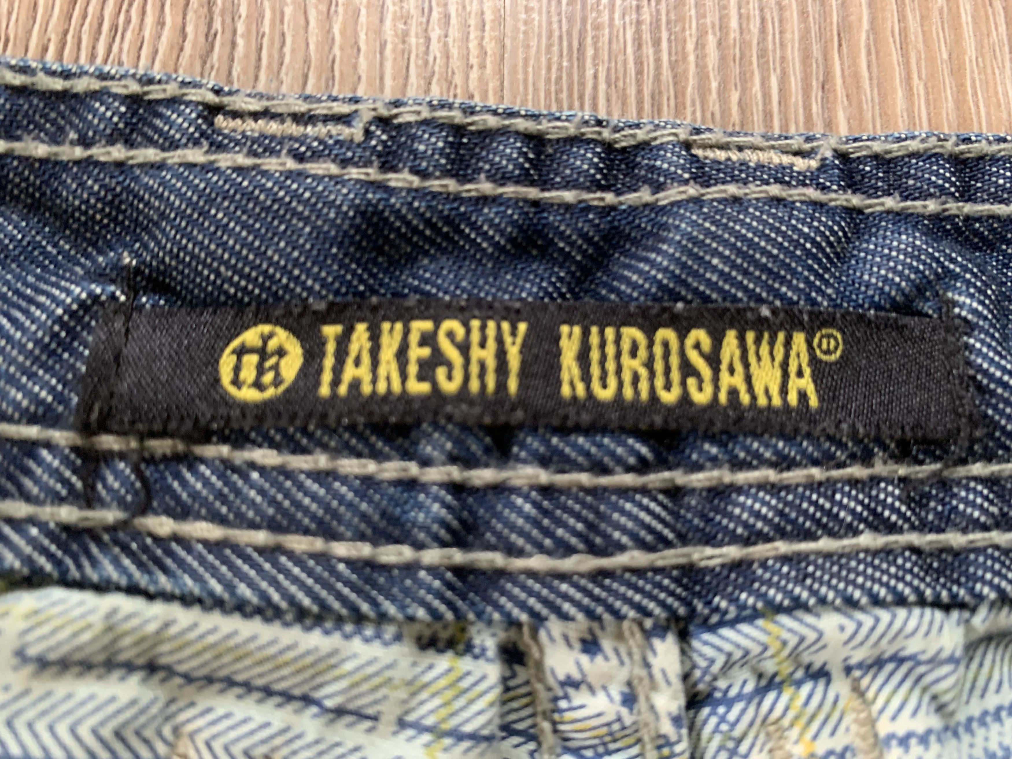 Japanese Brand × Takeshy Kurosawa Takeshy Kurosawa Distressed Jeans Size US 33 - 6 Thumbnail