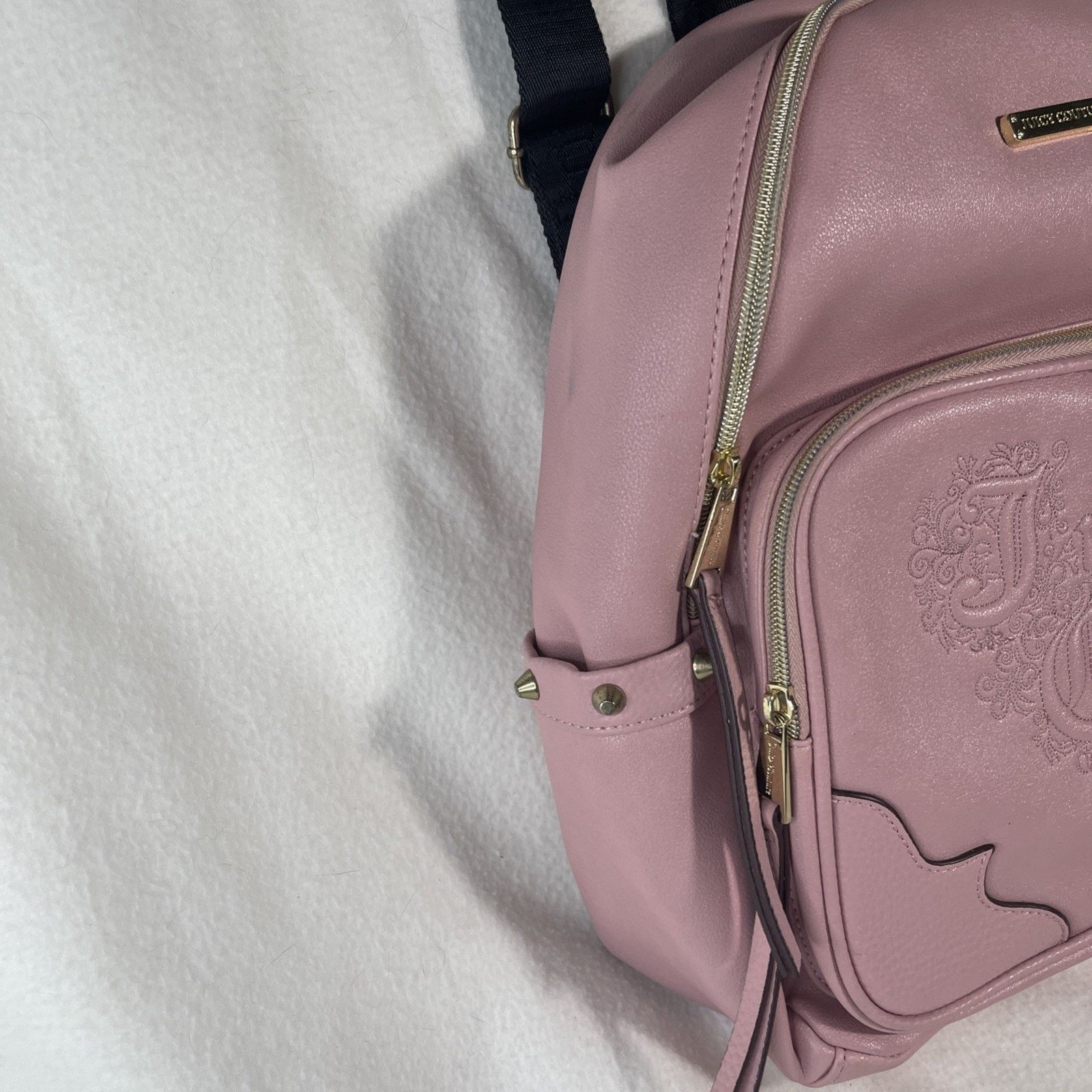 Juicy Couture Juicy Couture "Once Upon A Time" Beautiful Leather Backpack Size ONE SIZE - 4 Thumbnail