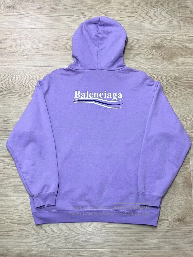 Balenciaga Sleeve Logo Hoodie M.