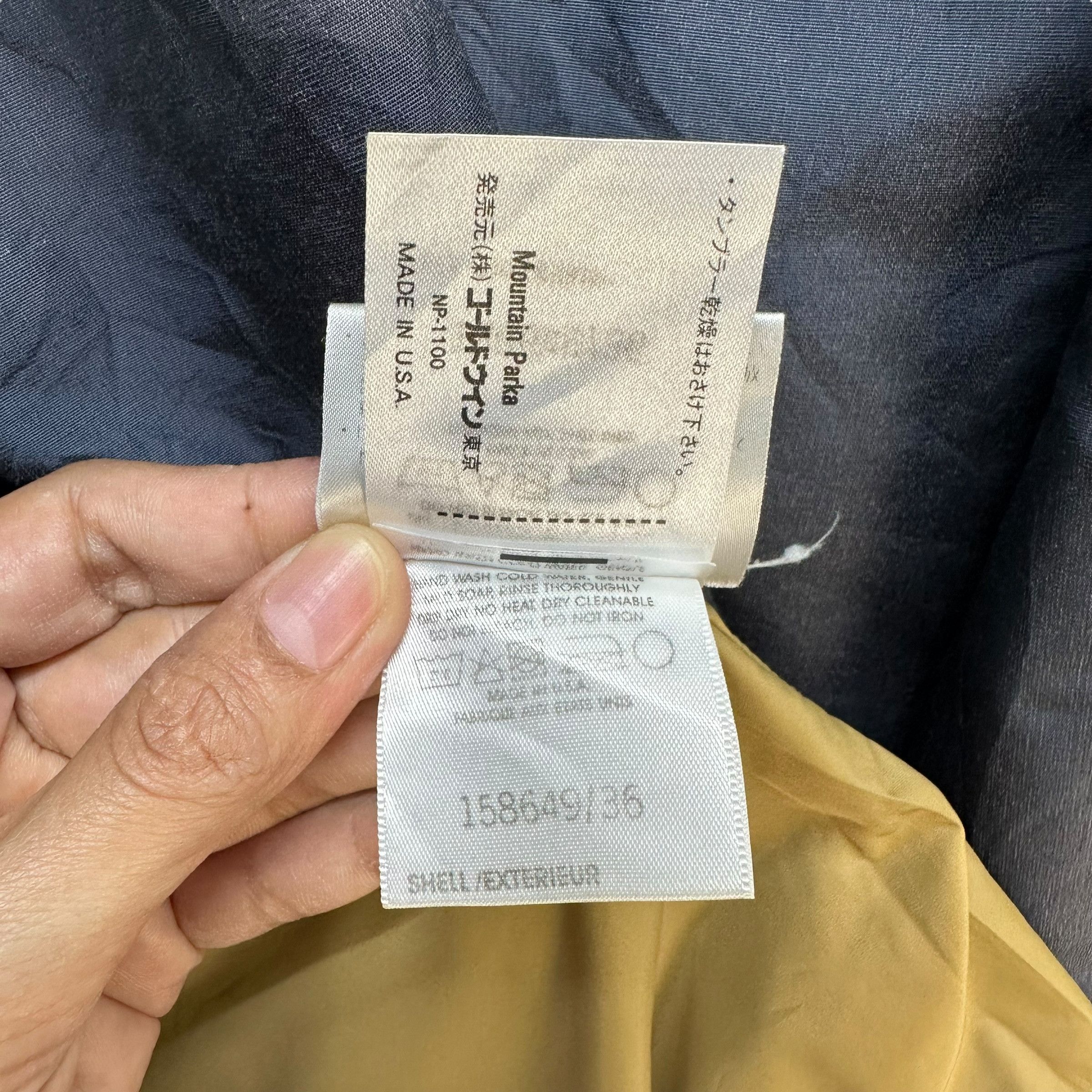 The North Face 90's THE NORTH FACE Nanamica Mountain Parka #A40-0899 Size US S / EU 44-46 / 1 - 9 Thumbnail