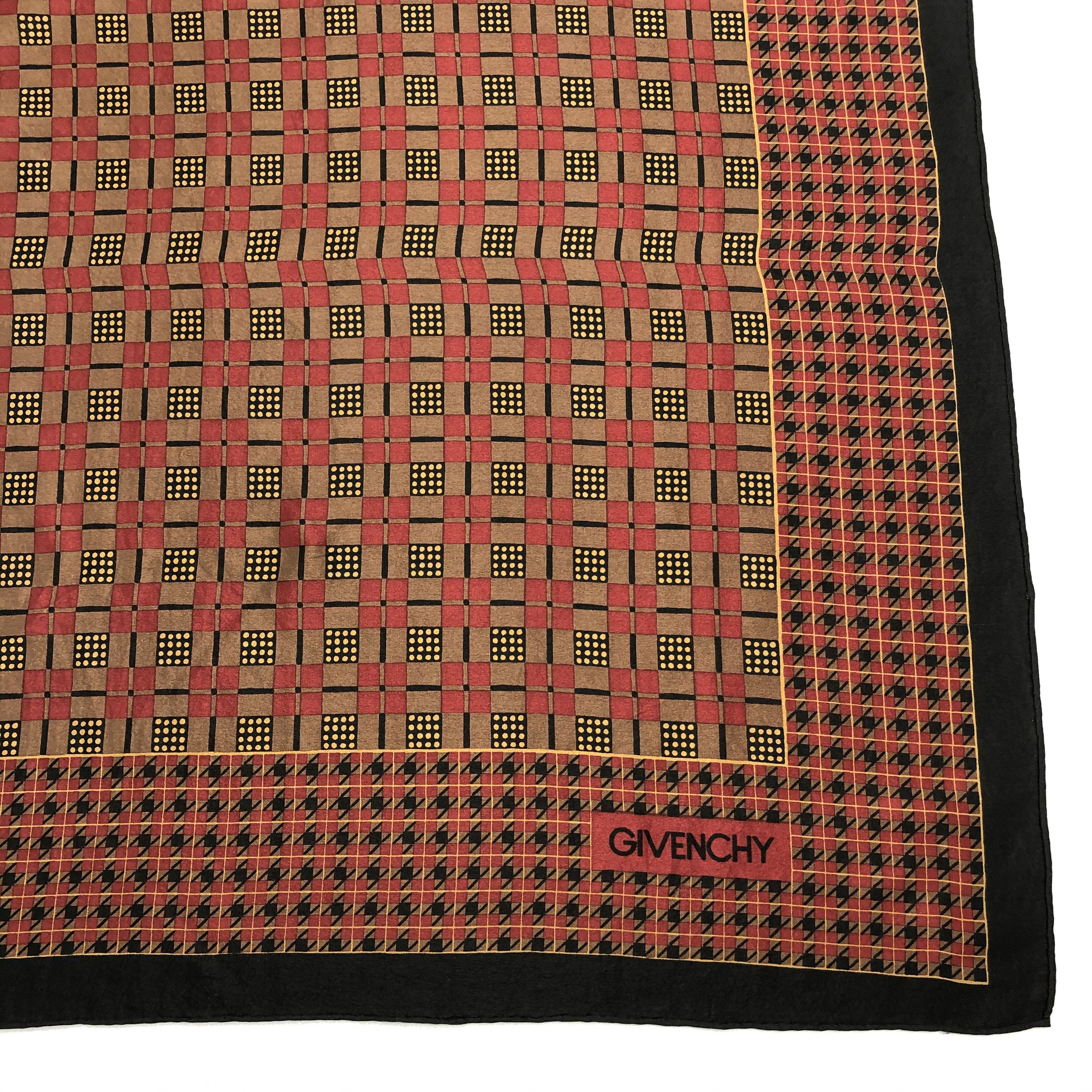 Vintage Vintage Givenchy Silk Scarf Size ONE SIZE - 5 Thumbnail