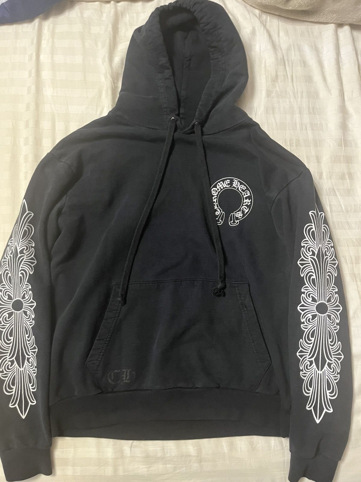 専用 Chrome Hearts Horseshoe Floral Fleece Chrome Hearts Horseshoe