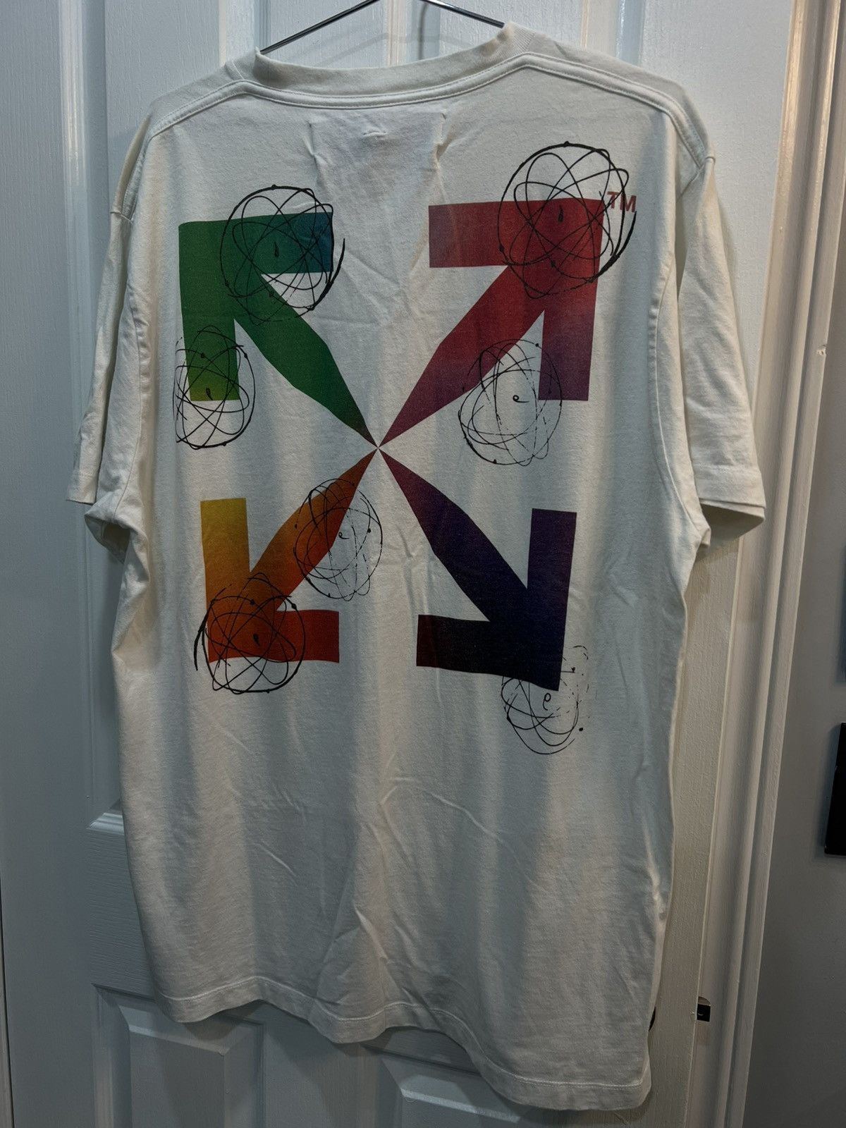 Off-White Off-White Futura Atoms T-Shirt Size US M / EU 48-50 / 2 - 2 Thumbnail