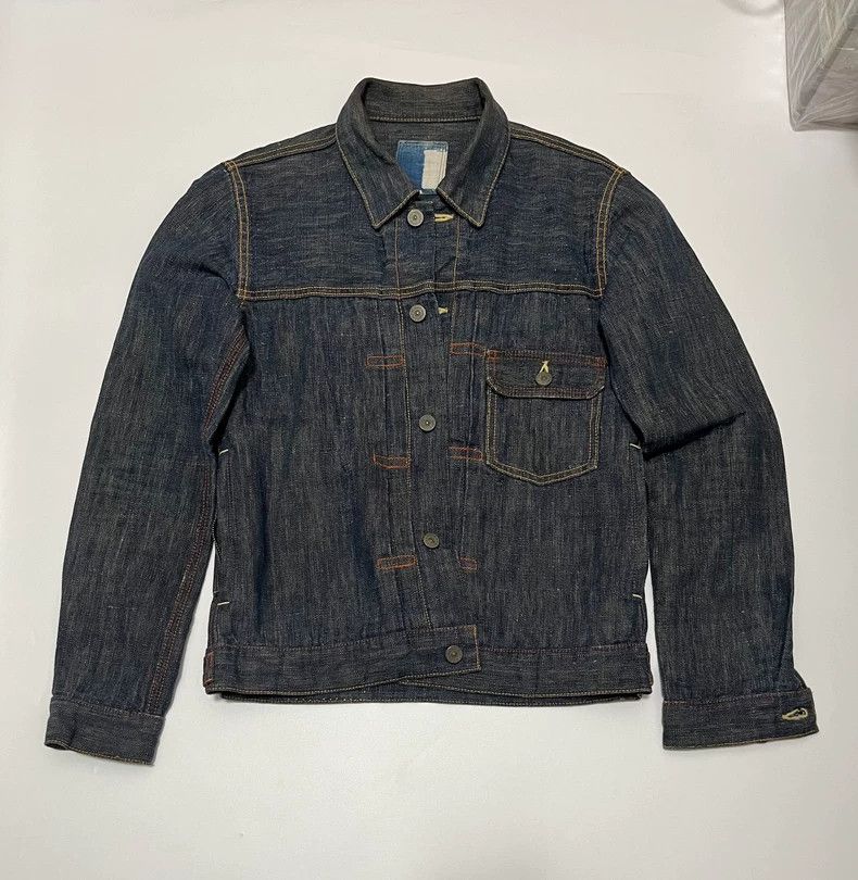 Visvim Unique Visvim ICT 102 Denim Jacket Navy Grey Size US M / EU 48-50 / 2 - 1 Thumbnail