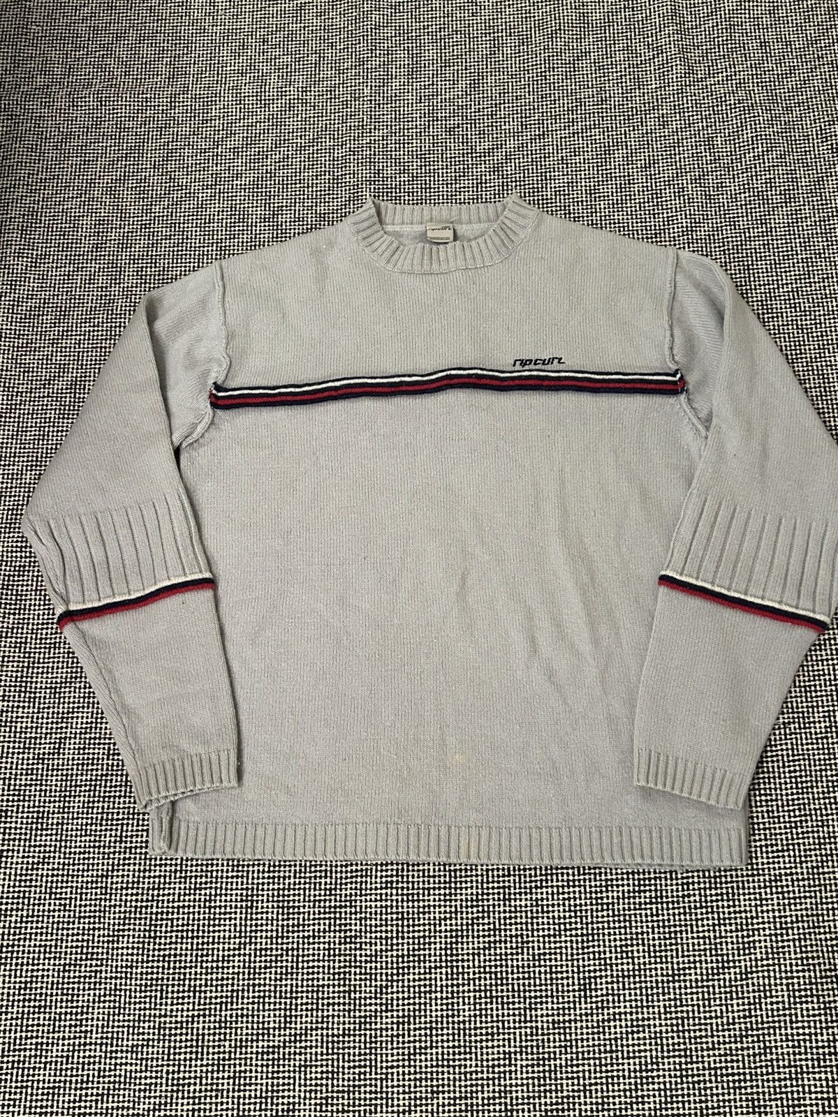 Vintage 90s ripcurl 3D knit surf beachwear