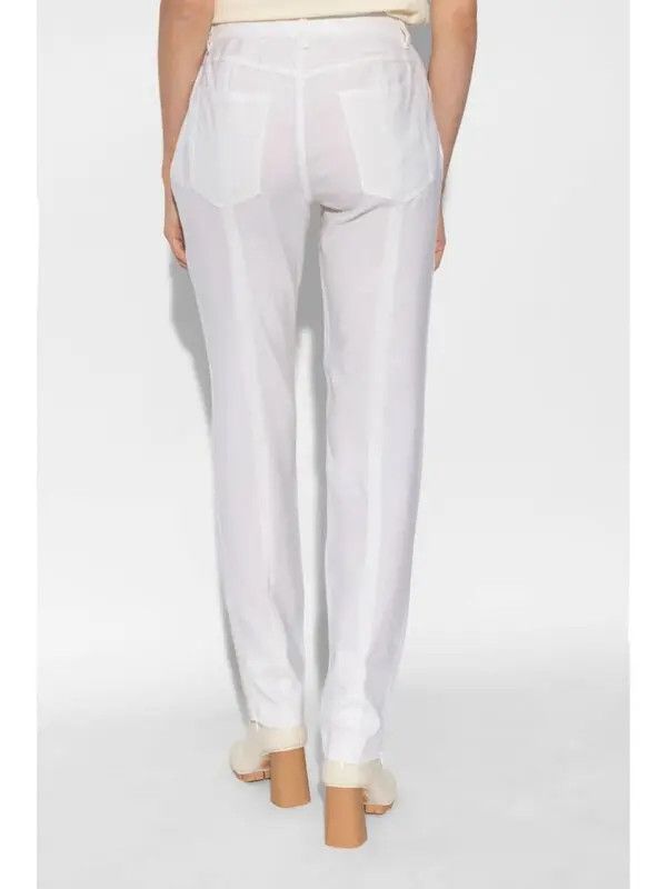 Marni o1y1125 Sweatpant in Cream Size 27" / US 4 / IT 40 - 4 Thumbnail