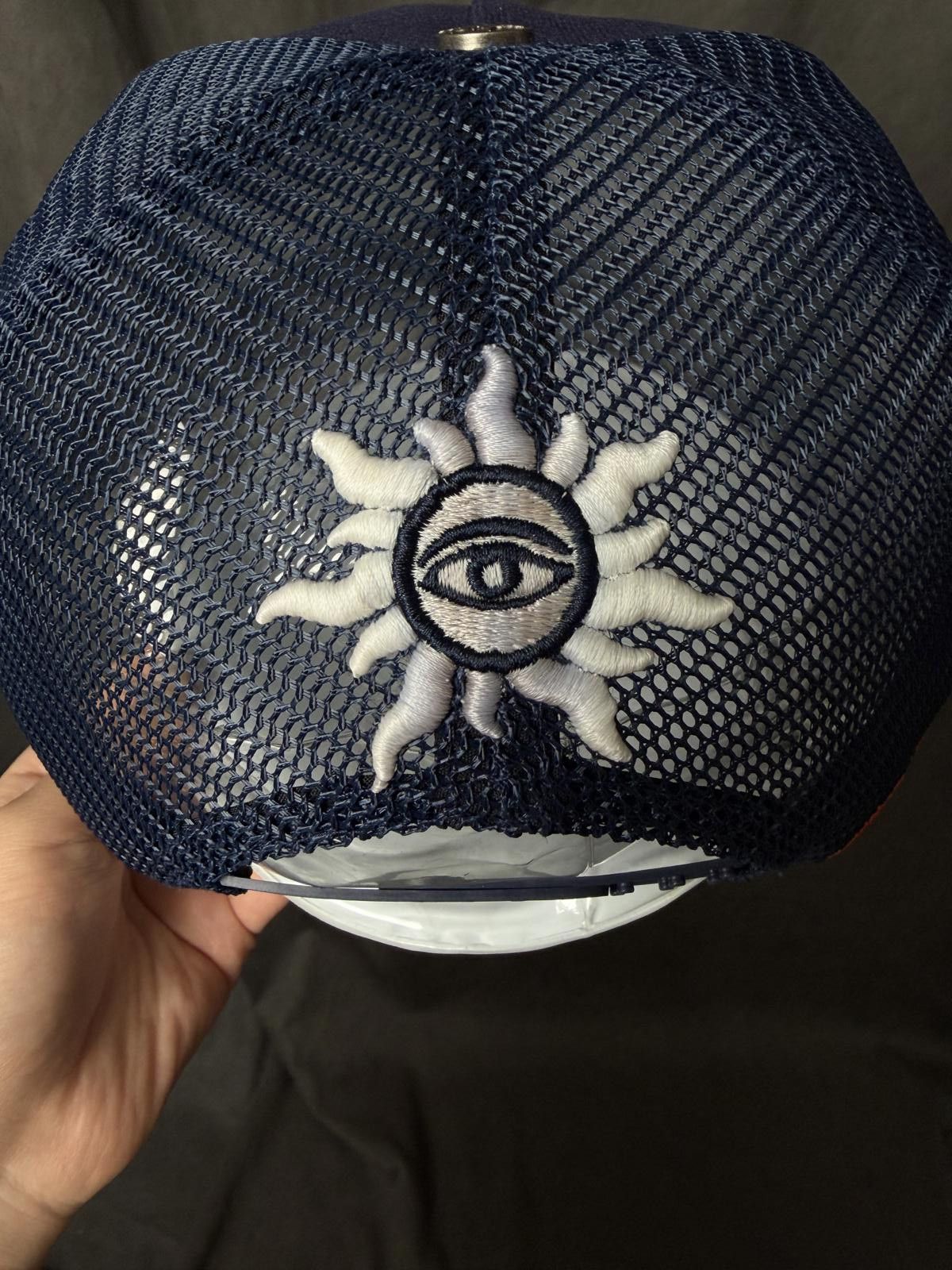 Godspeed Deadstock Y2k Godspeed GS Forever Trucker Snapback Hat Navy Size ONE SIZE - 8 Thumbnail