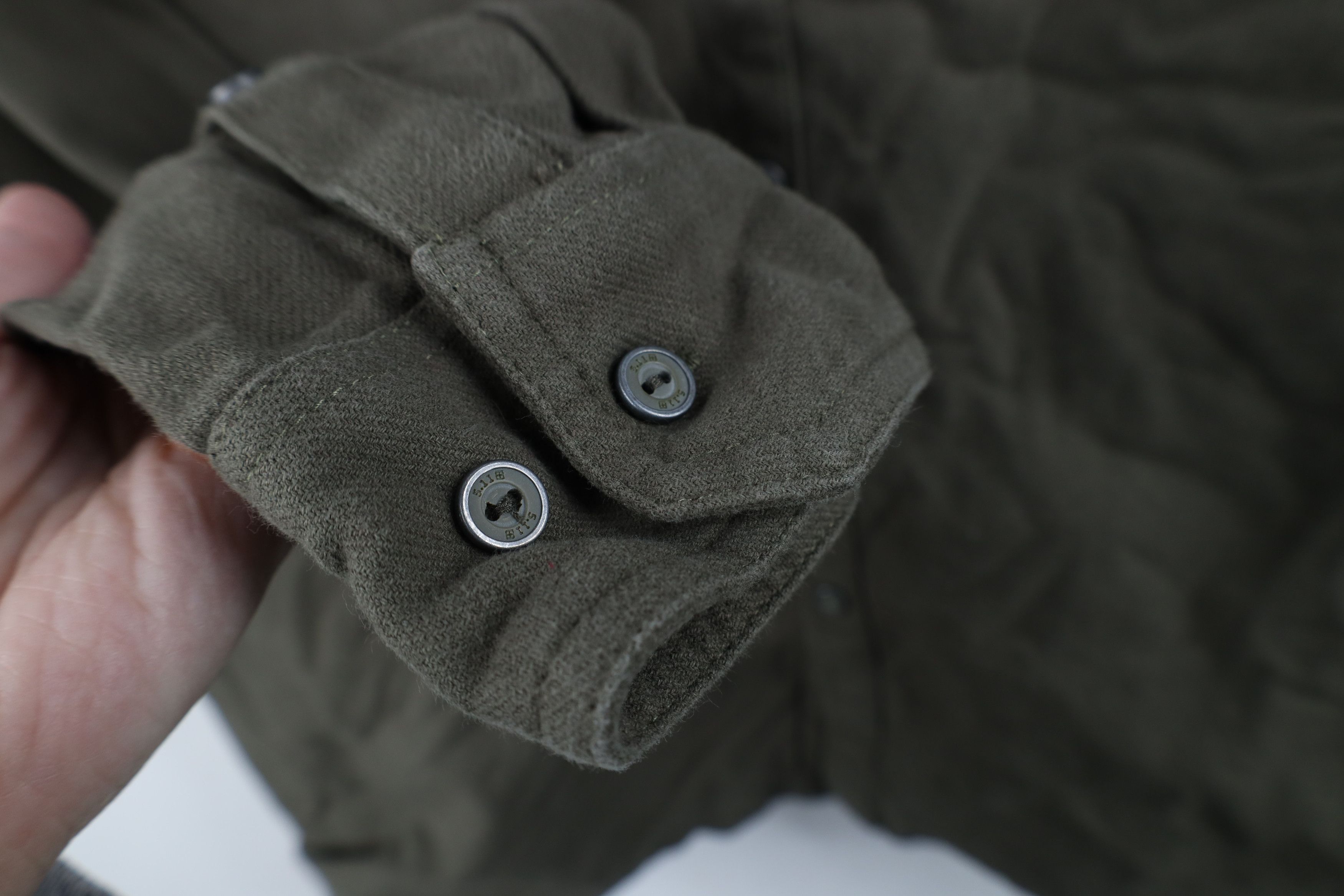 Vintage 5.11 Tactical Series Long Sleeve Button Shirt Olive Green Size US L / EU 52-54 / 3 - 7 Thumbnail