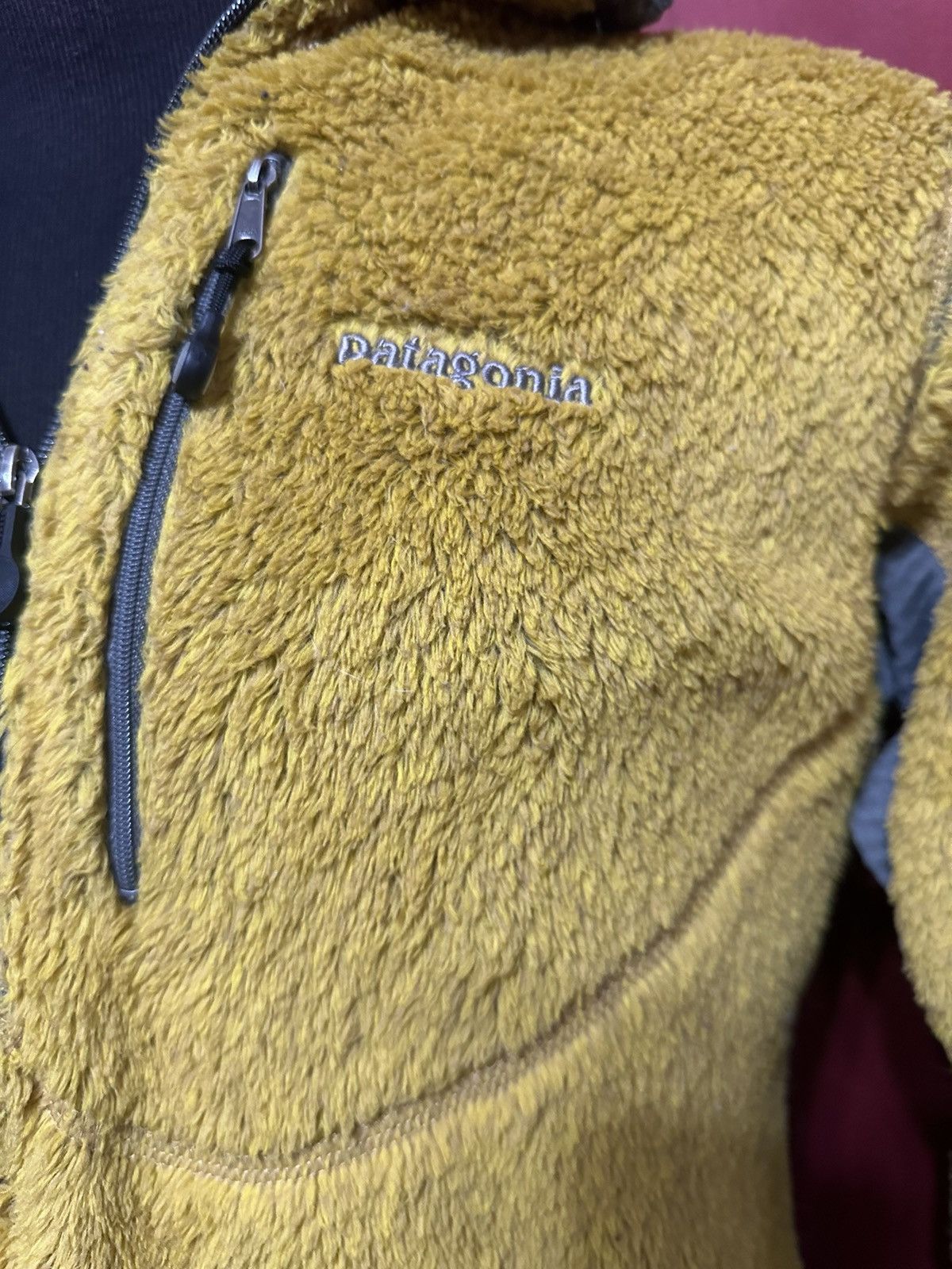 Patagonia Vintage Patagonia Tequila Gold Fleece Pile Outerwear Grail Size US M / EU 48-50 / 2 - 5 Thumbnail