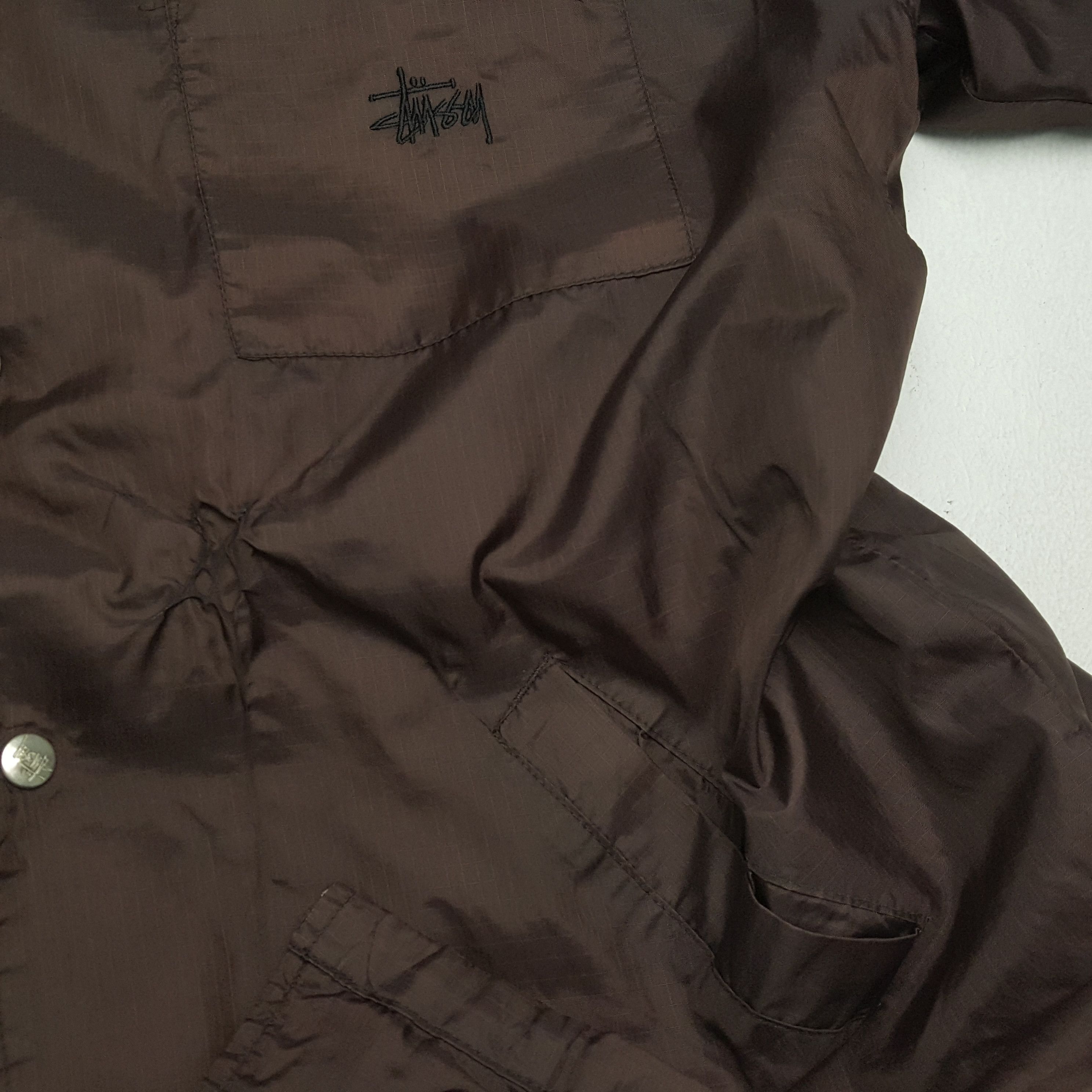 Stussy × Vintage Vintage STUSSY Streetwear Skateboard Logo Style Jacket Size US XL / EU 56 / 4 - 8 Thumbnail