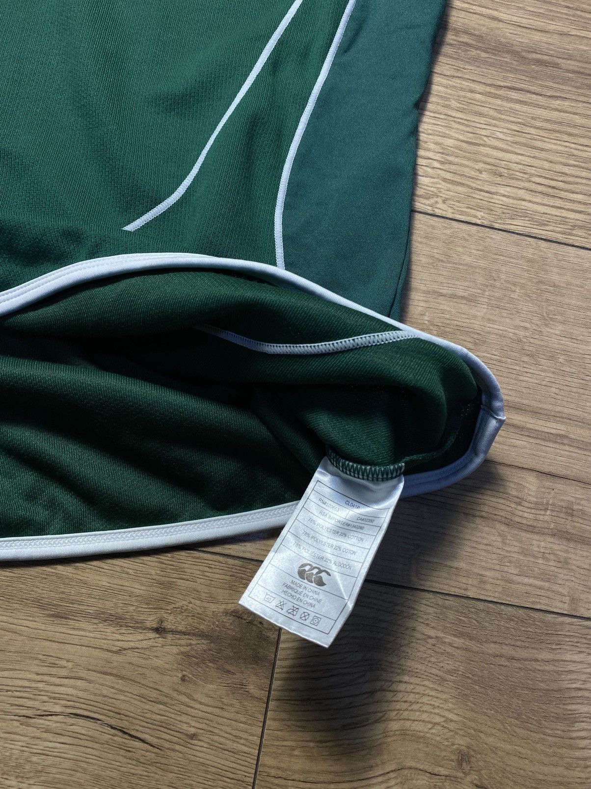 Canterbury of New Zealand Canterbury Ireland Rugby World Cup 2007 Jersey Mens XL IRFU Size US XL / EU 56 / 4 - 4 Thumbnail