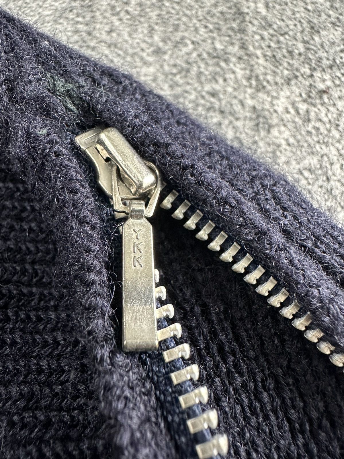 Marithe + Francois Girbaud Marithe Francois Girbaud 90’s Knit Wool Shoulder/Hem Zipped Size US L / EU 52-54 / 3 - 7 Thumbnail