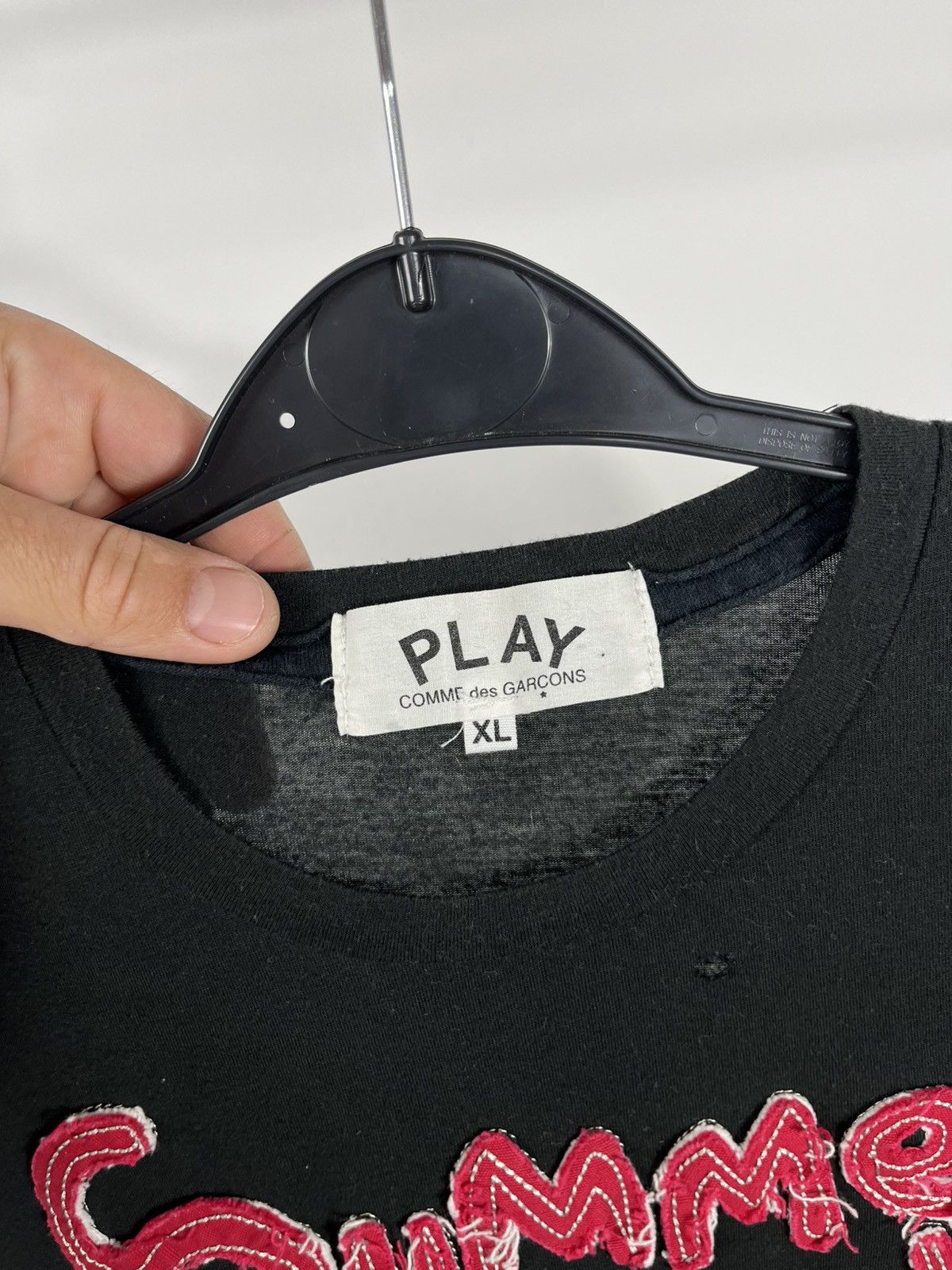 Comme des Garcons Comme des Garcons Play Summer Tourney Tee Women’s XL Size XL / US 12-14 / IT 48-50 - 4 Thumbnail