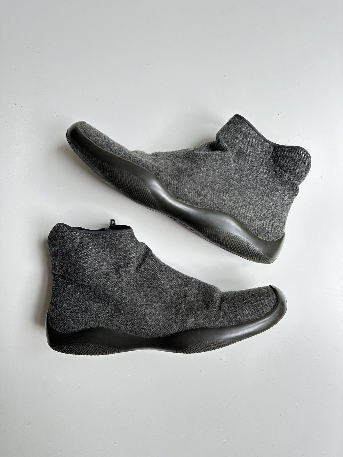 Prada Vintage Sport Collection Archive 90s Wool Sneakers