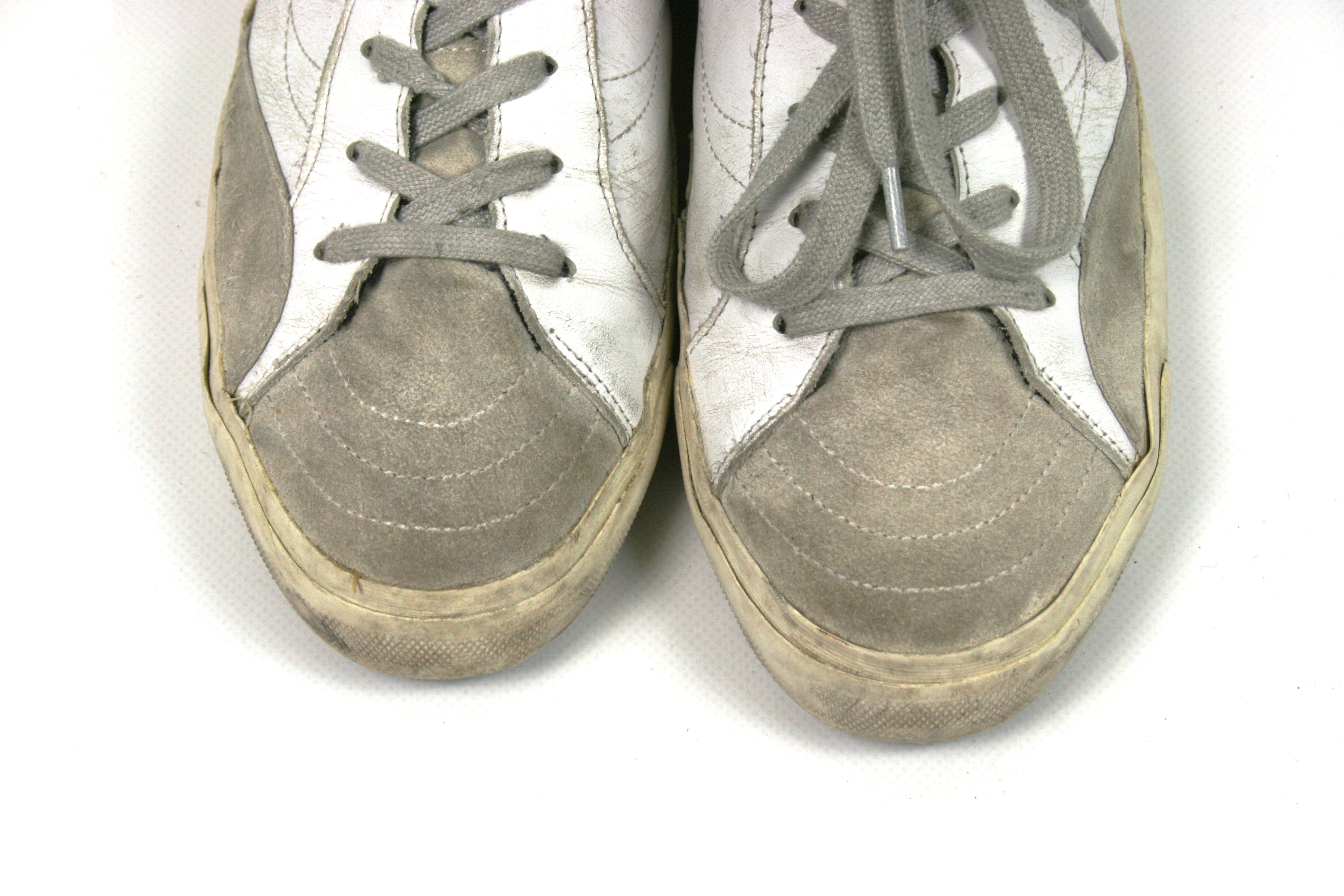 Dirk Bikkembergs Distressed Rubber Zipped High Top Sneakers Size US 8 / EU 41 - 4 Thumbnail