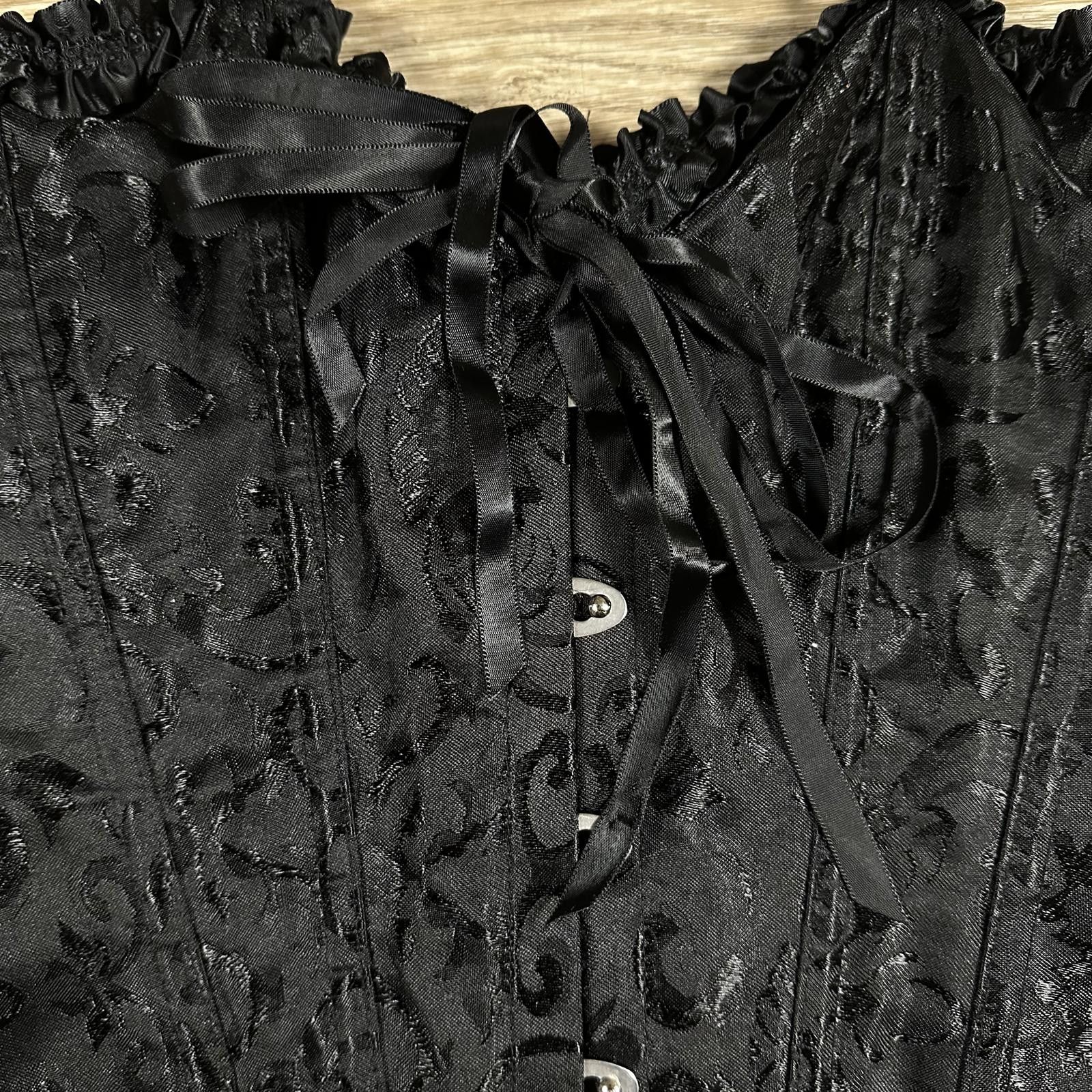 Romeo Gigli Corset Top Size Black Small Size S / US 4 / IT 40 - 3 Thumbnail