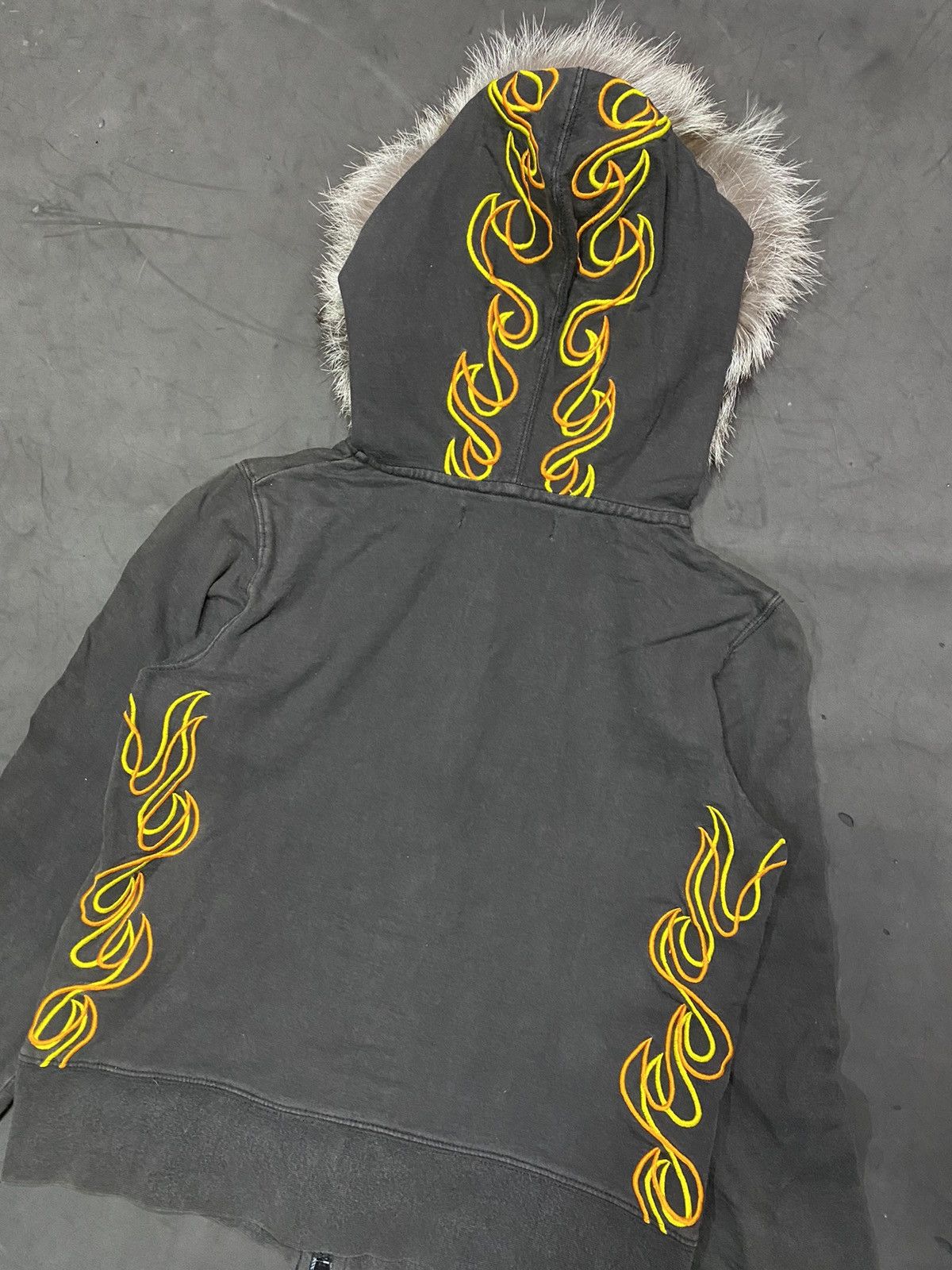 Japanese Brand BINDINGOFFER💸Tribal Furhoodie Japanesebrand Salad Ifsix Lgb Size US XS / EU 42 / 0 - 6 Thumbnail