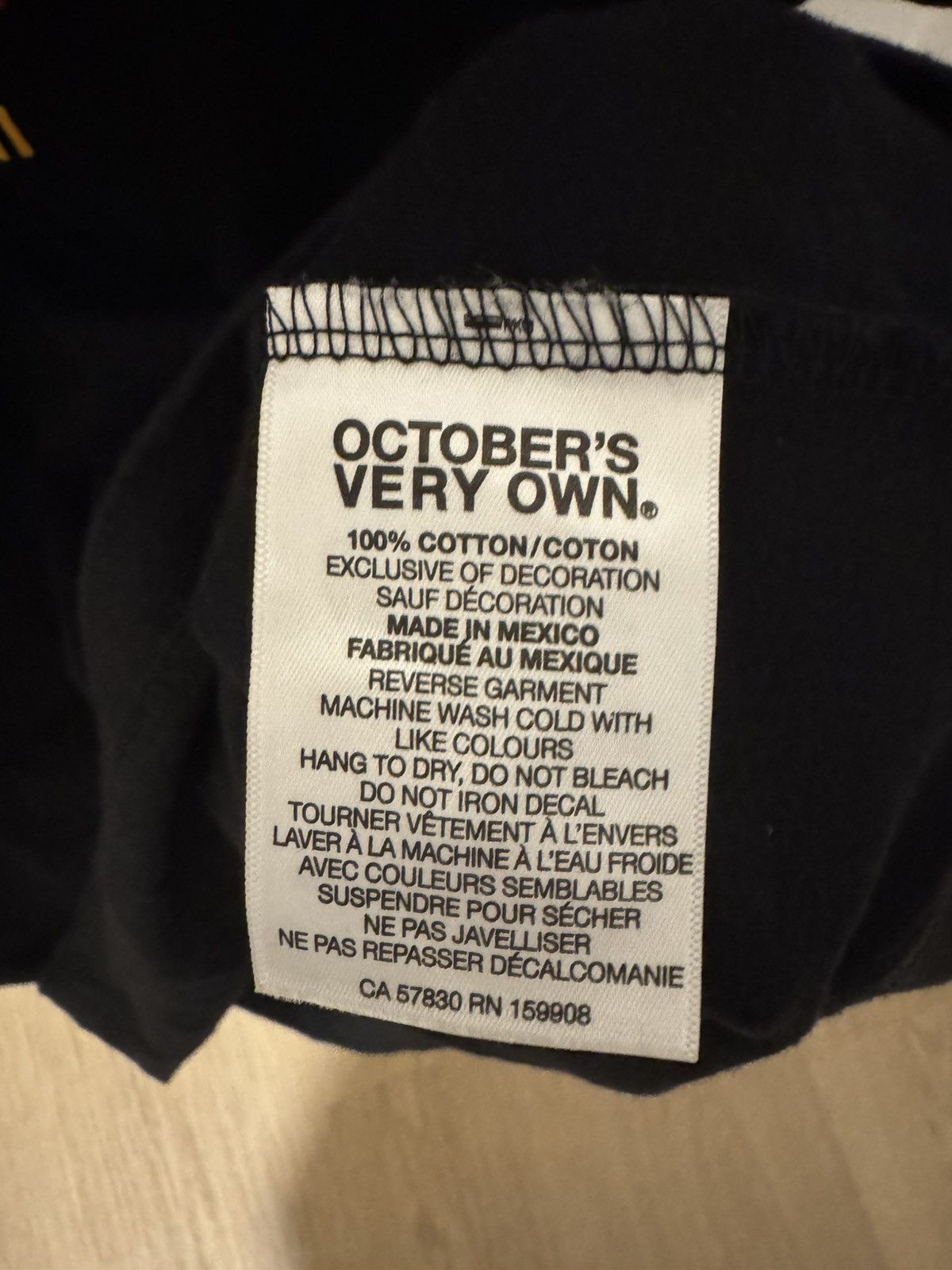 October's Very Own OVO Echo Owl T-Shirt Black Size US L / EU 52-54 / 3 - 3 Thumbnail