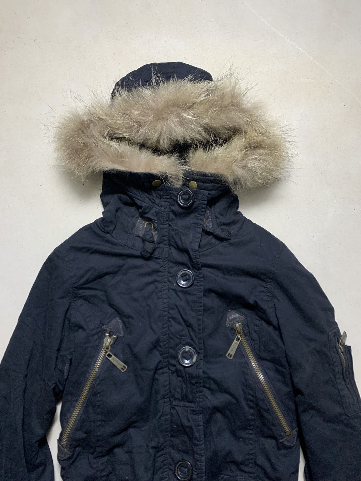 Japanese Brand Japanese Brand N2B Bondage Wolf Fur Jacket Size US M / EU 48-50 / 2 - 2 Thumbnail