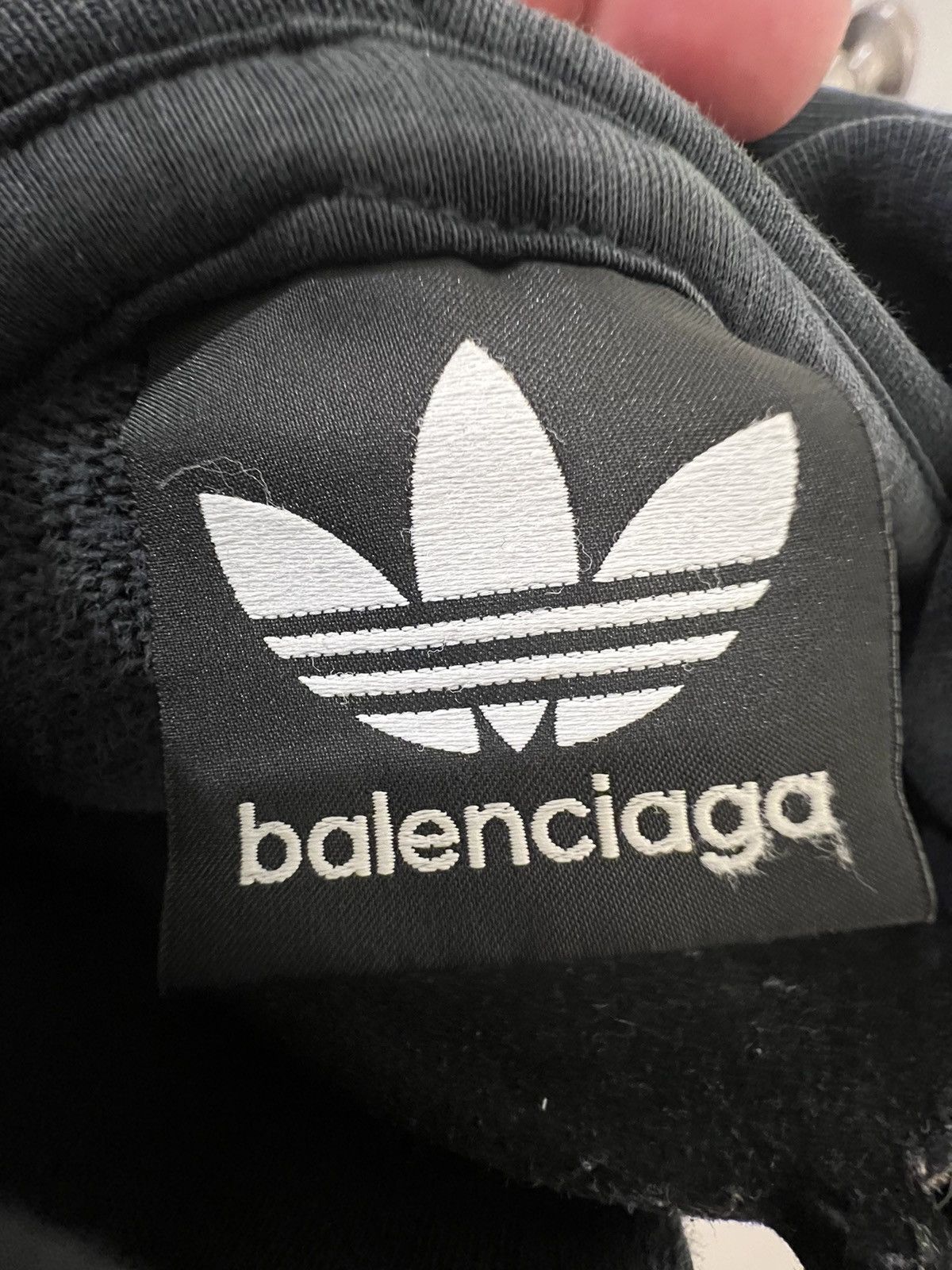Adidas × Balenciaga Adidas X Balenciaga Trefoil Hoodie in Dark Green Size US XXL / EU 58 / 5 - 3 Thumbnail