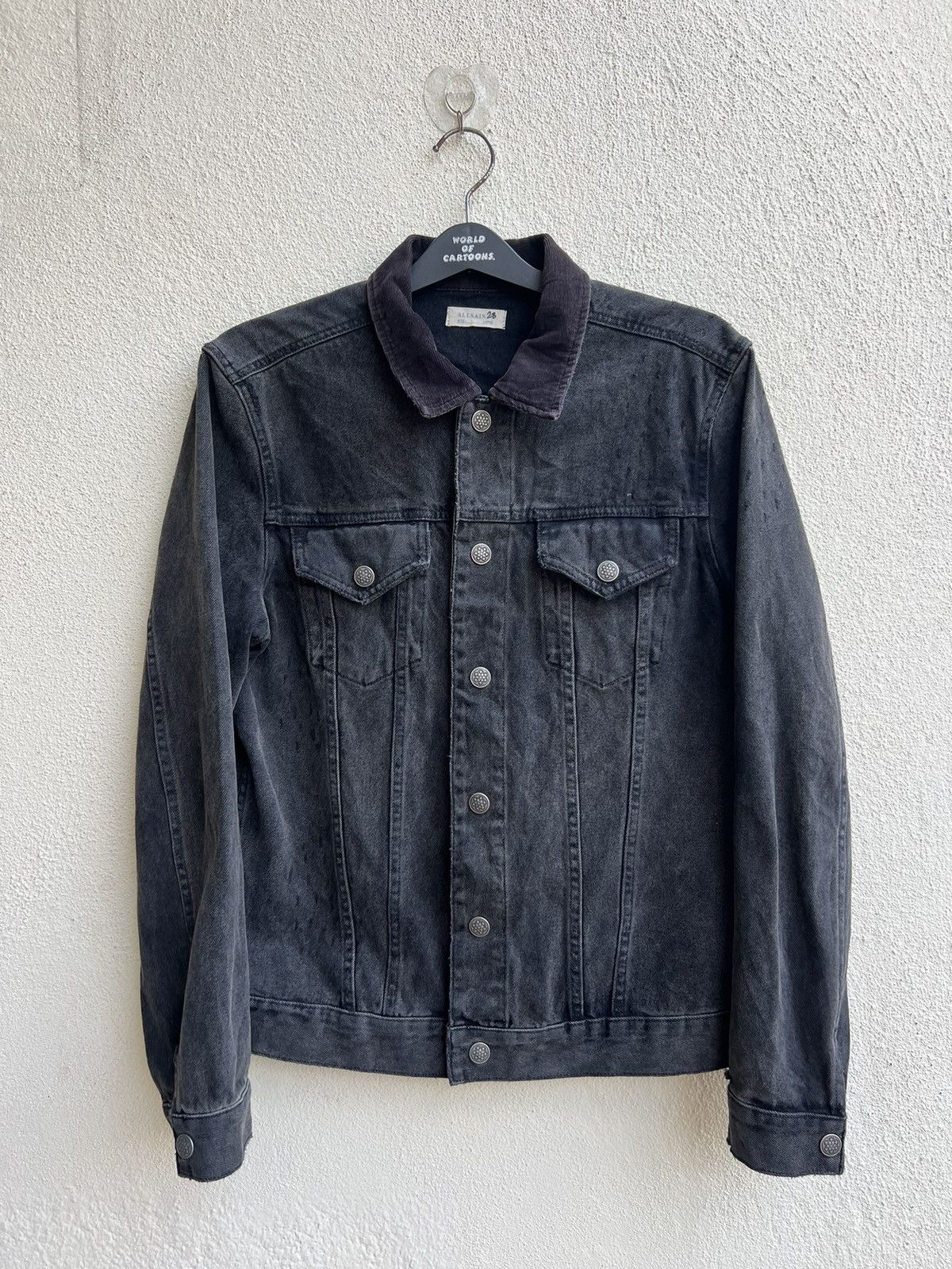 Allsaints AllSaints MJ051M Distressed Baton Denim Jacket Size US L / EU 52-54 / 3 - 20 Thumbnail