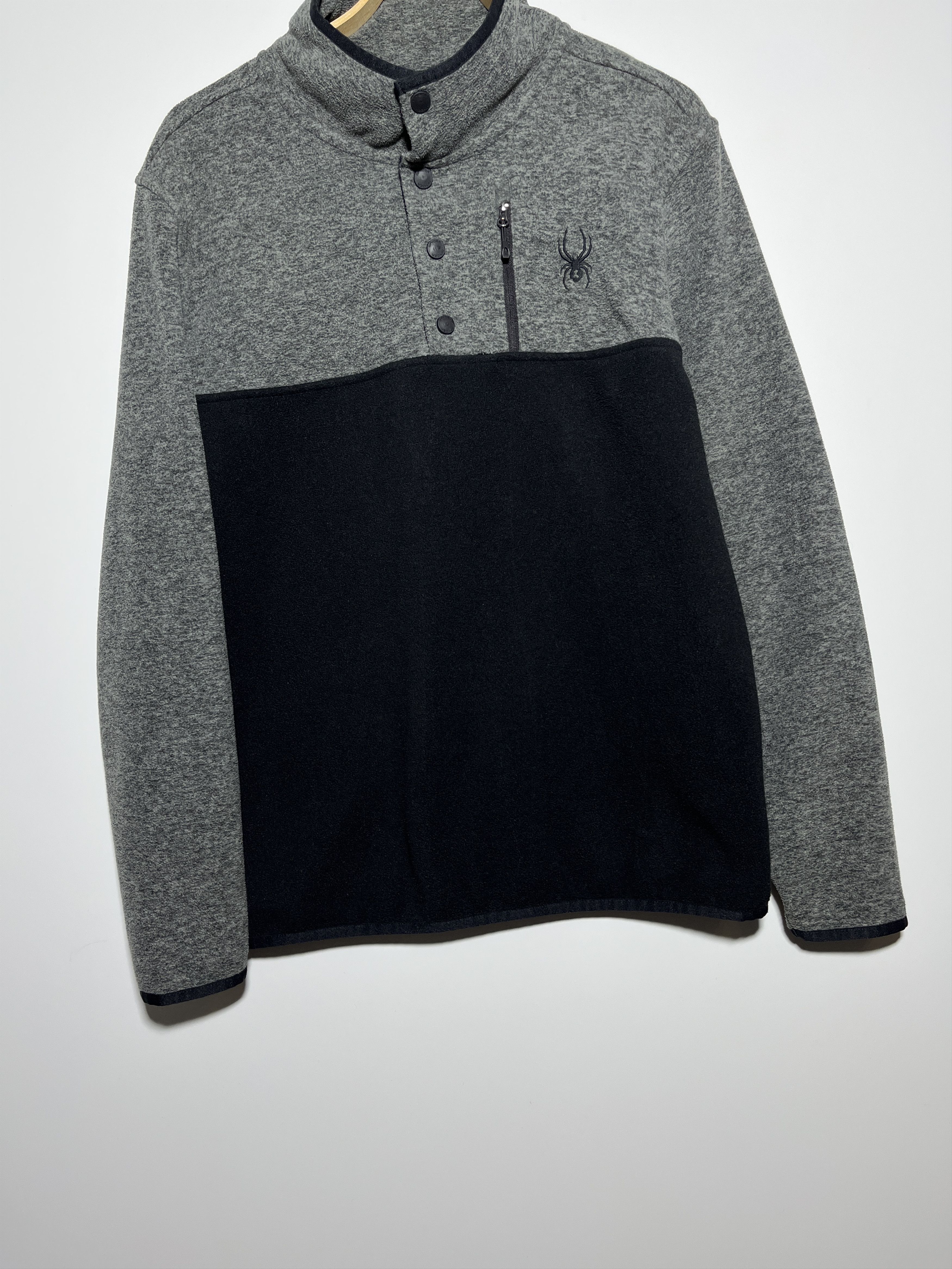 Spyder Spyder 1/4 Button Up Fleece Pullover Jacket Size M Size US M / EU 48-50 / 2 - 4 Thumbnail