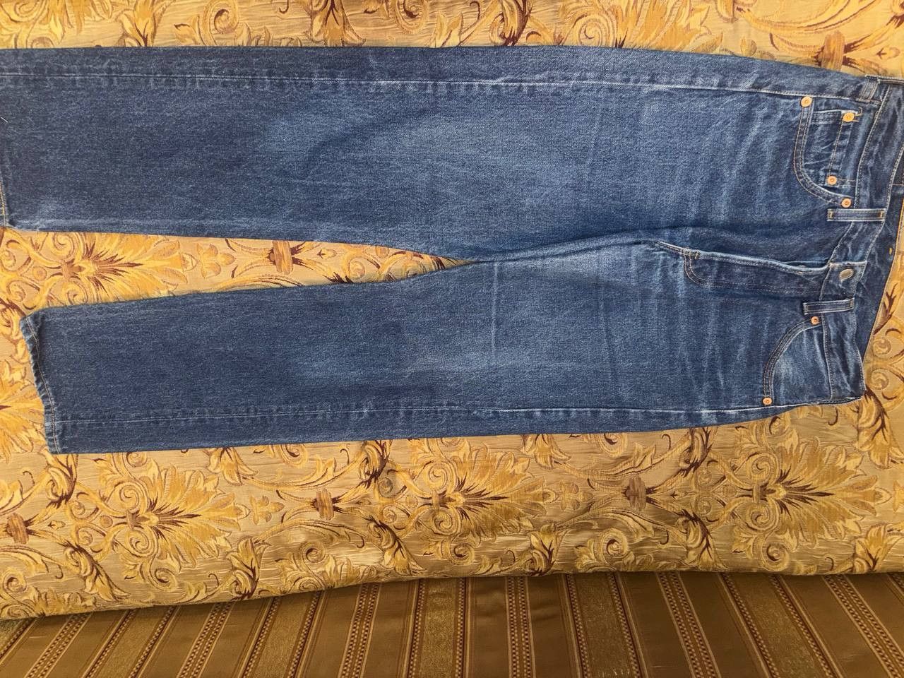 Levi's Vintage Levi's 501 Blue Jeans 80's and 90's Made in USA Size 29" - 9 Thumbnail