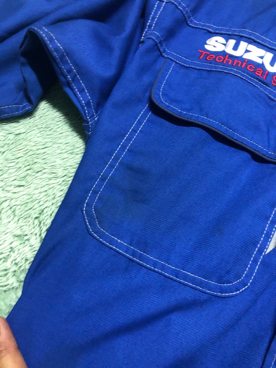 Sports Specialties VINTAGE SUZUKI TECHNICAL STAFF OVERALL Size US 32 / EU 48 - 8 Thumbnail