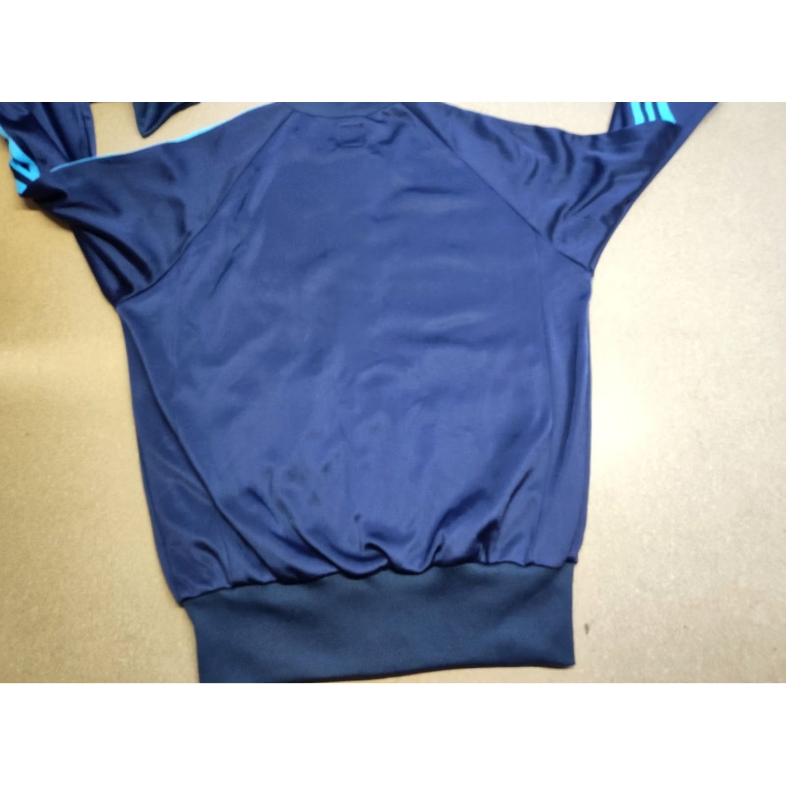 Adidas Adidas Jacket Womens Size 38 Blue Full Zip Vintage Track Jacket Trefoil Superstar Size XS / US 0-2 / IT 36-38 - 2 Thumbnail