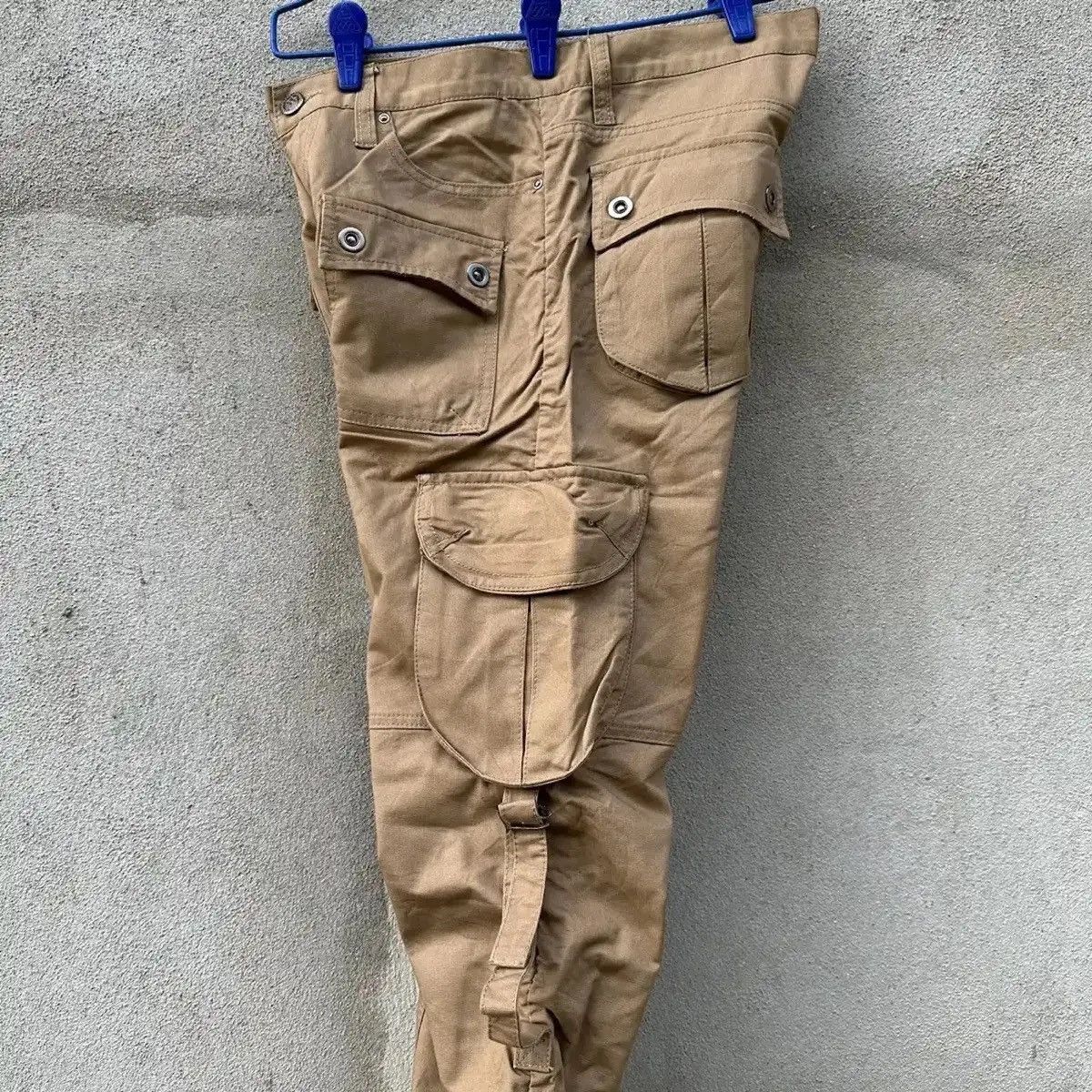 LOWBOX RARE‼️LOWBOX JAPAN💥BONDAGE PUNK FLARE PARACHUTE MULTI CARGO Size US 30 / EU 46 - 13 Thumbnail