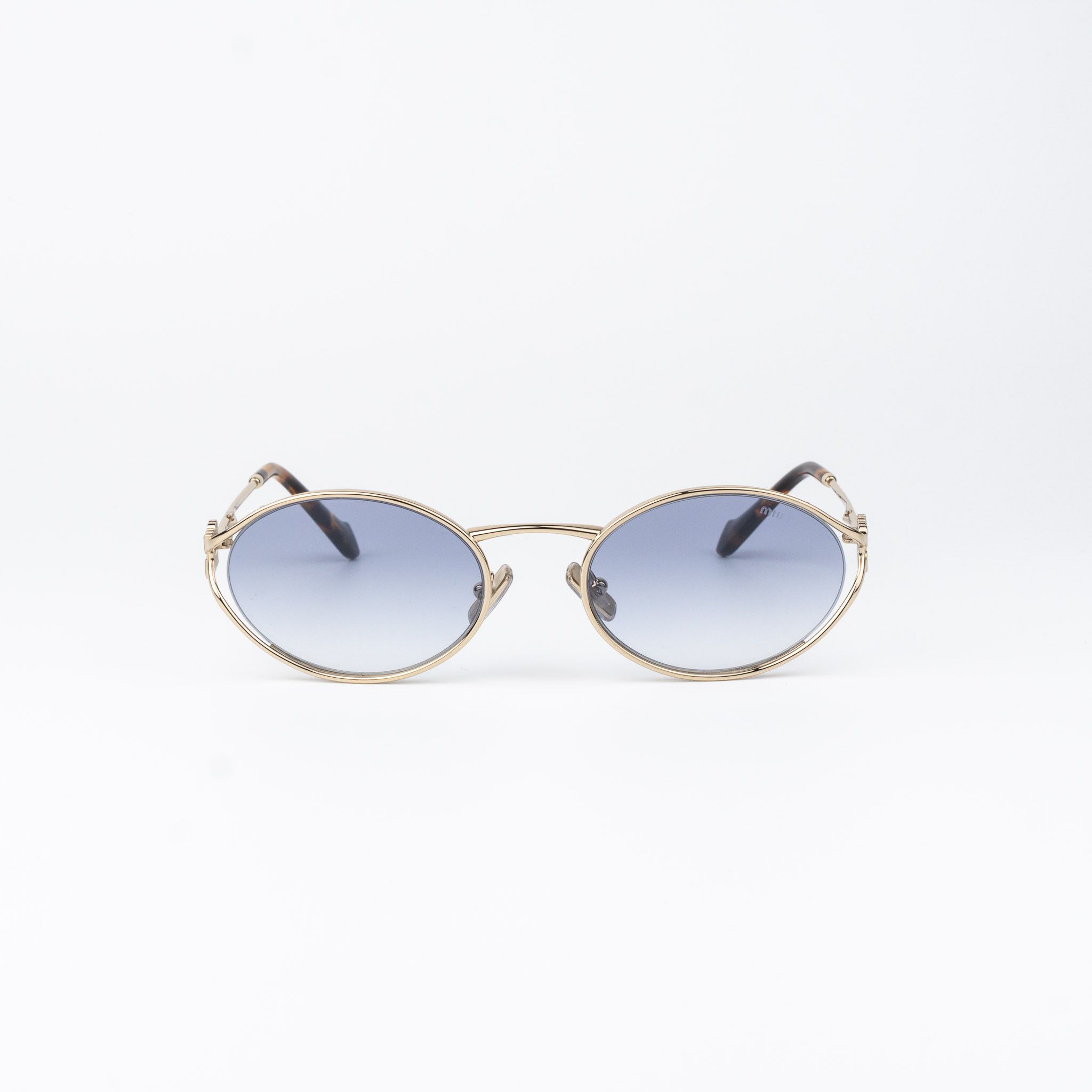 Miu Miu Miu Miu Women Sunglasses LOGO MU52YS ZVN80O NEW AUTHENTIC Size ONE SIZE - 3 Thumbnail