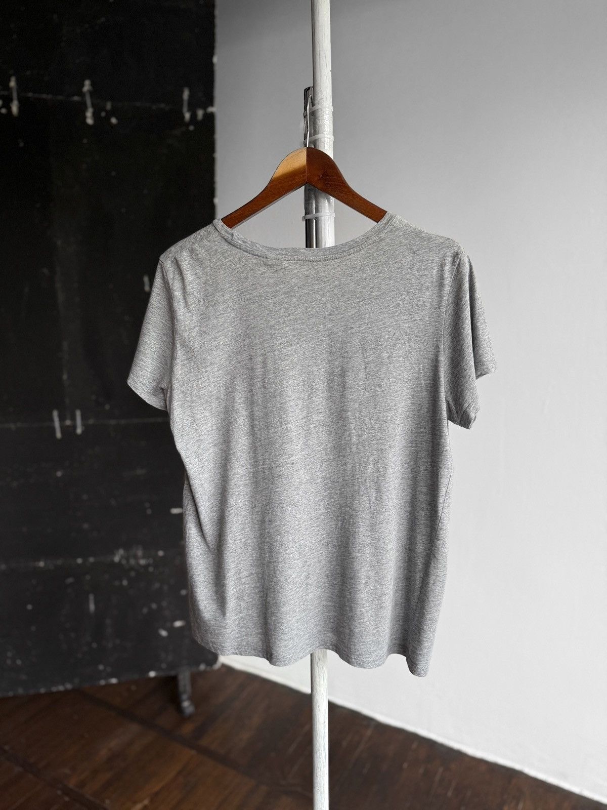 Levi's Levis Womens Gray Short Sleeve Crew Neck T-Shirt Size L / US 10 / IT 46 - 3 Thumbnail