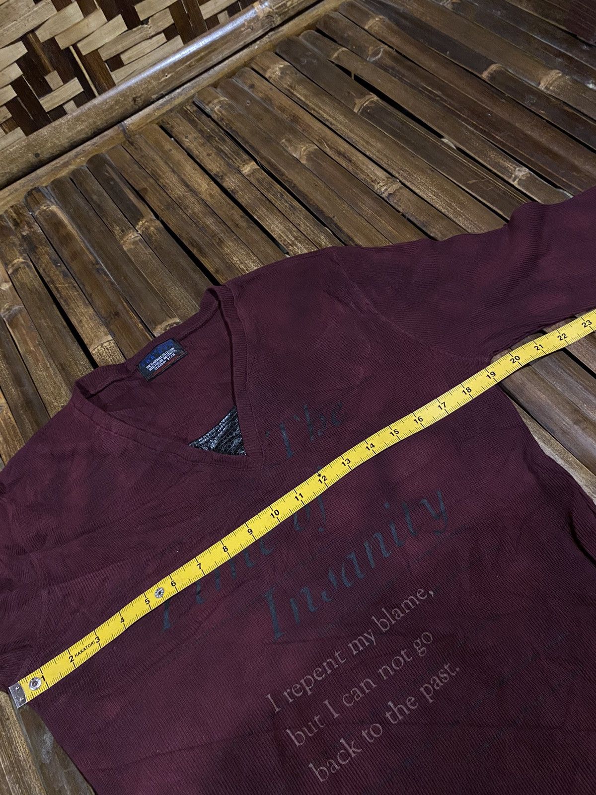 Japanese Brand NICOLE CLUB IFSIXWASNINE STYLE LONG SLEEVE Size US M / EU 48-50 / 2 - 9 Thumbnail