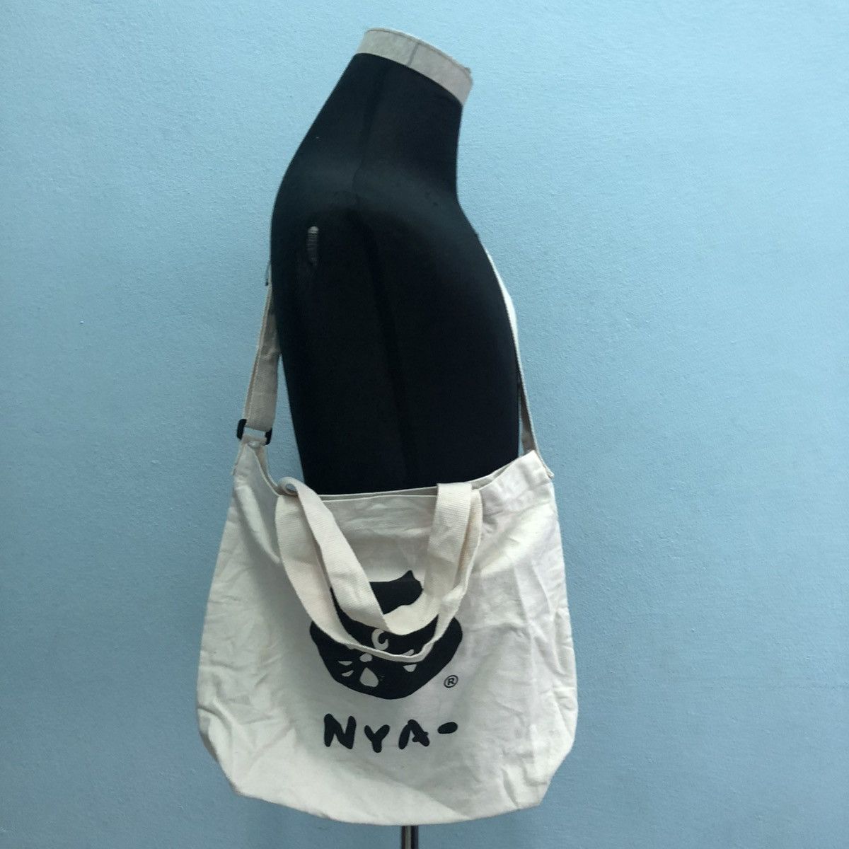Tsumori Chisato ‼️YES‼️ NE NET CANVAS CROSSBODY TOTE BAG Size ONE SIZE - 9 Thumbnail
