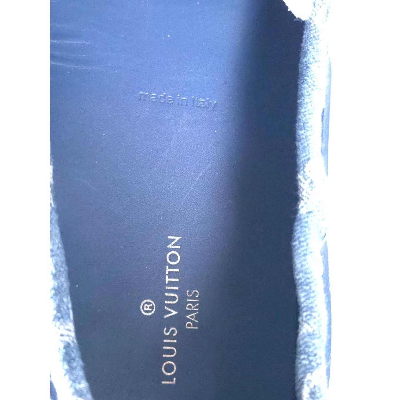 Louis Vuitton Louis Vuitton Blue Denim Monogram Men's Arizona Moccasins US Size US 10.5 / EU 43-44 - 14 Thumbnail