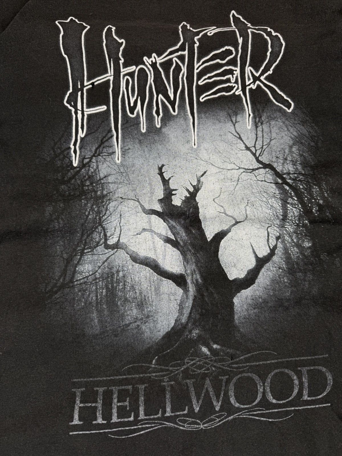 Band Tees × Vintage Vintage 00s Hunter hellwood polish metal band graphic tee Size US M / EU 48-50 / 2 - 7 Thumbnail