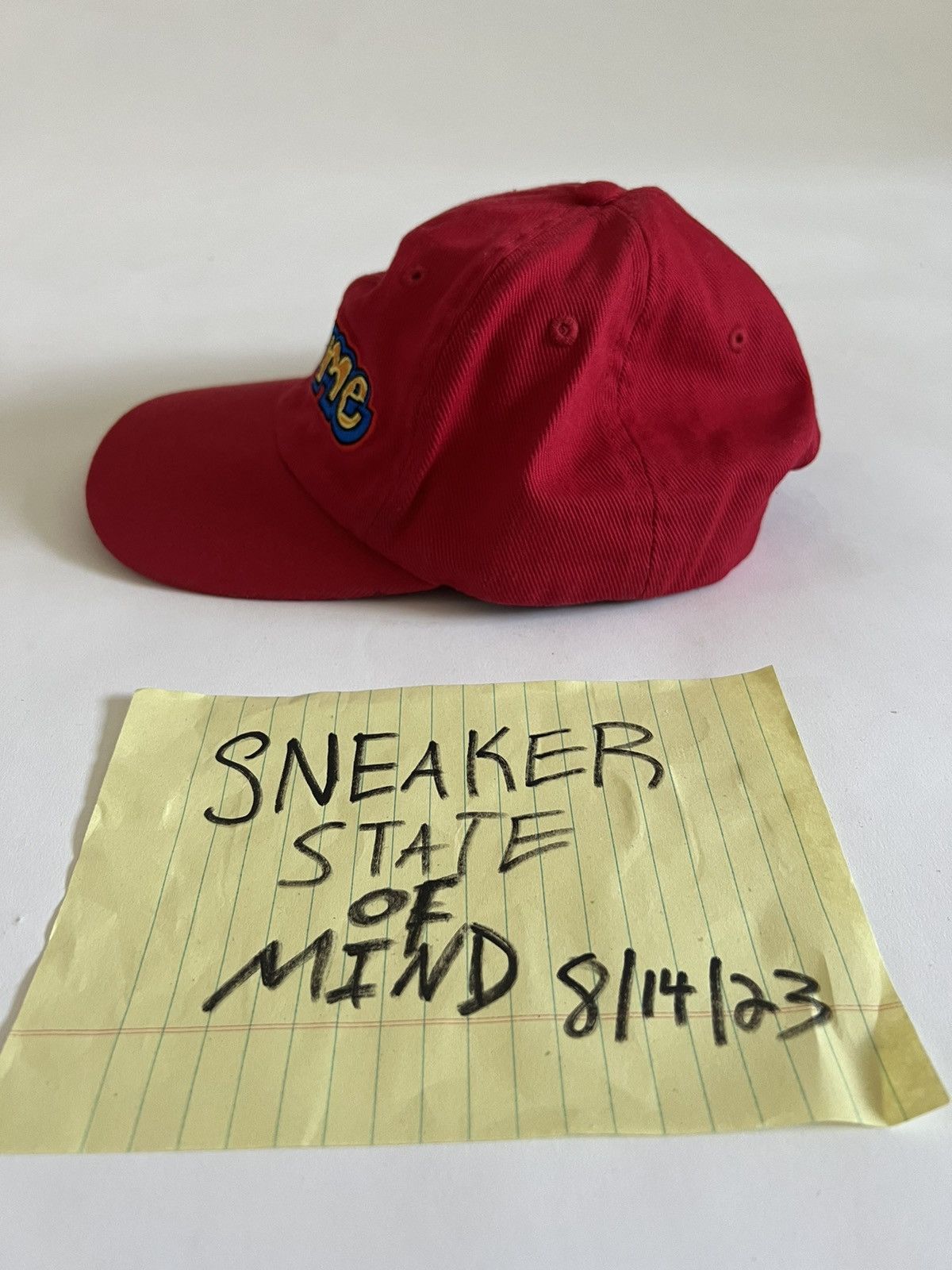 Supreme SUPREME GONZ LOGO 6 panel ss18 in red FAST SHIPPING Size ONE SIZE - 4 Thumbnail