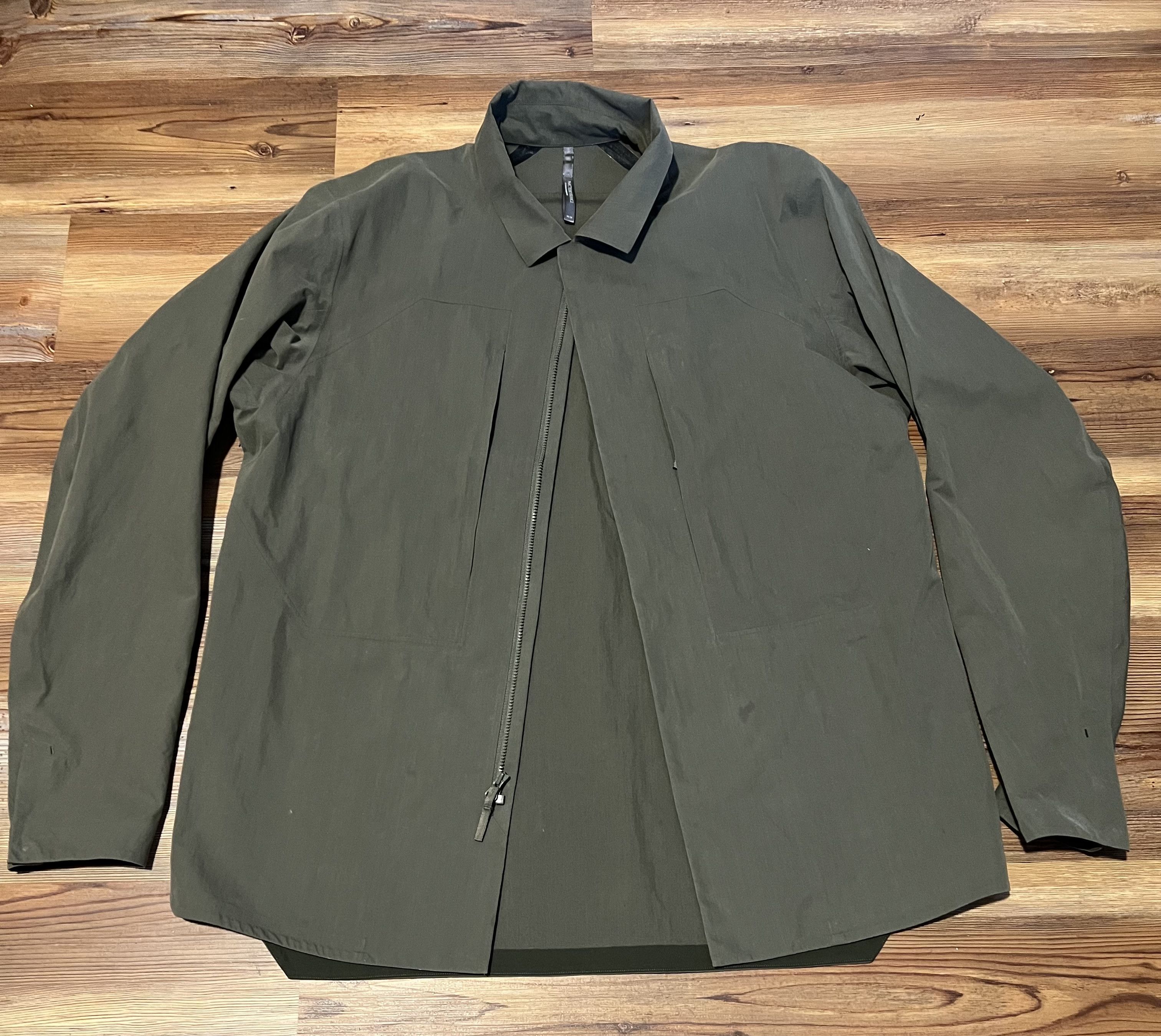 image of Arcteryx Veilance Component Overshirt in Loden, Men's (Size Medium)