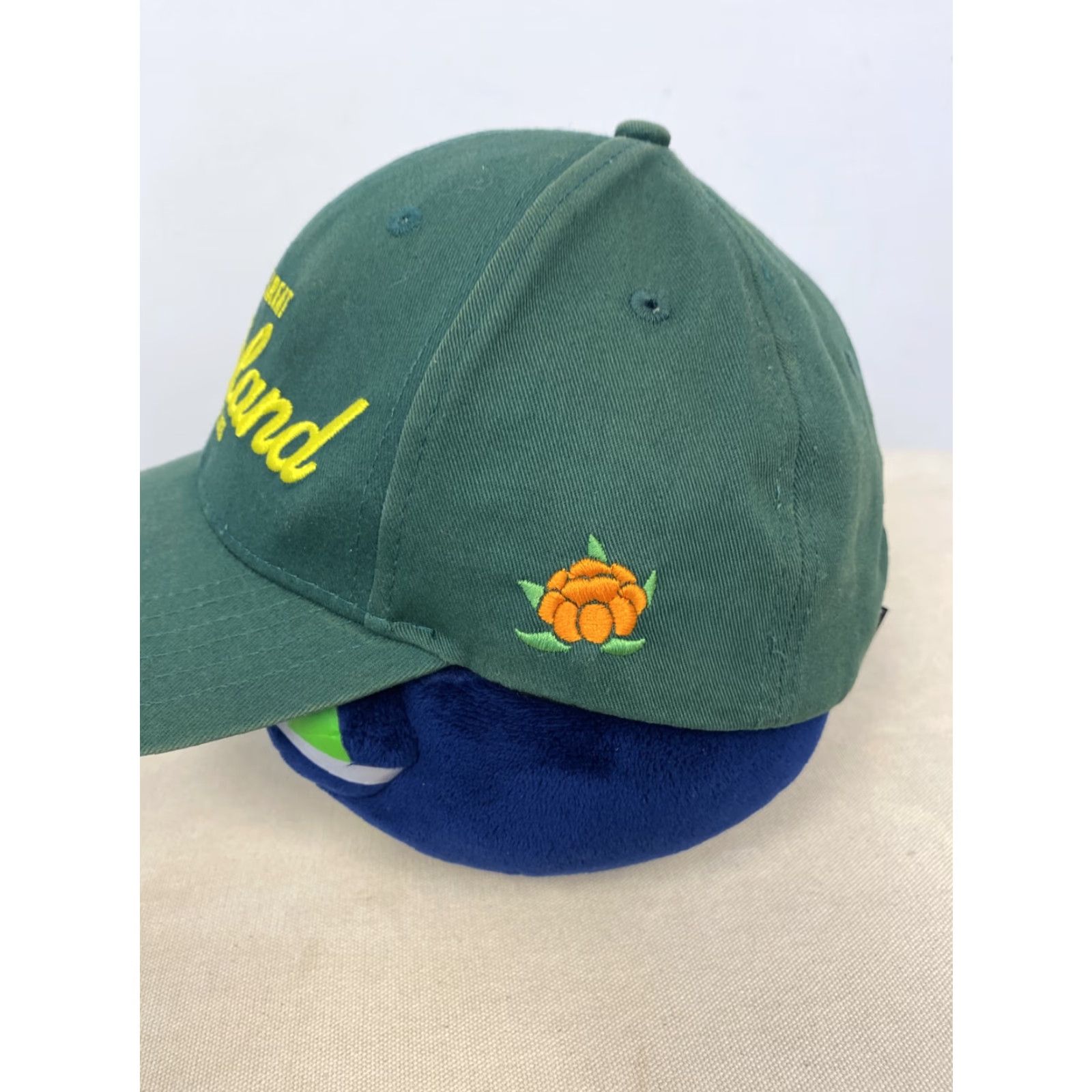 Vintage Norrland Men Adjustable Cotton Baseball Hat Washed Ball Cap Polo Style / 170 Hat Casual Men Green 100% Cotton Canvas Adjustable Brass Buckle Size US M / EU 48-50 / 2 - 2 Thumbnail