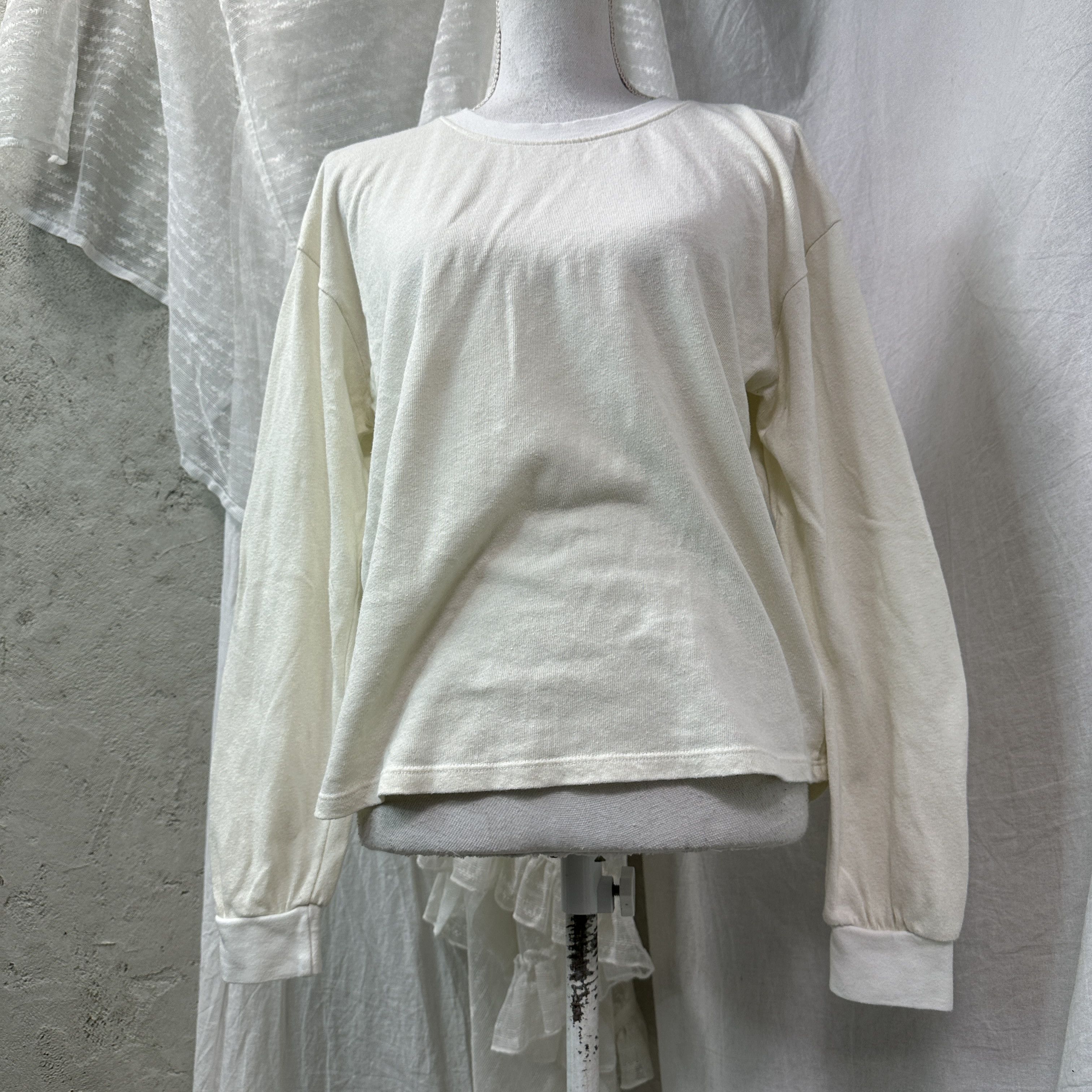 Jungmaven Vintage Jungmaven Cropped LS Made in USA Longsleeve Size S / US 4 / IT 40 - 1 Thumbnail