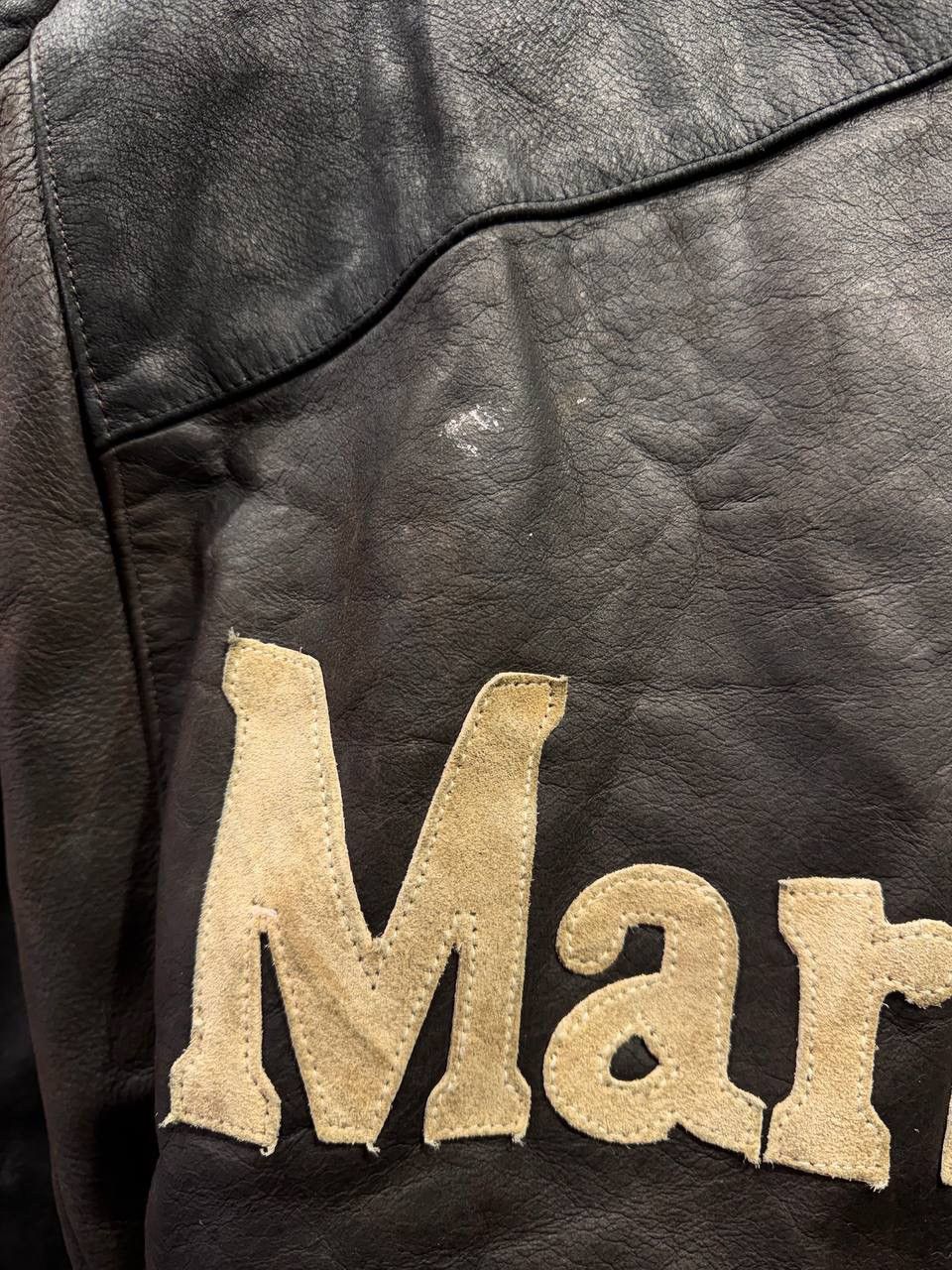 Marlboro Marlboro Vintage Racing Leather Rare Motorcycle Biker Jacket Size US S / EU 44-46 / 1 - 15 Thumbnail