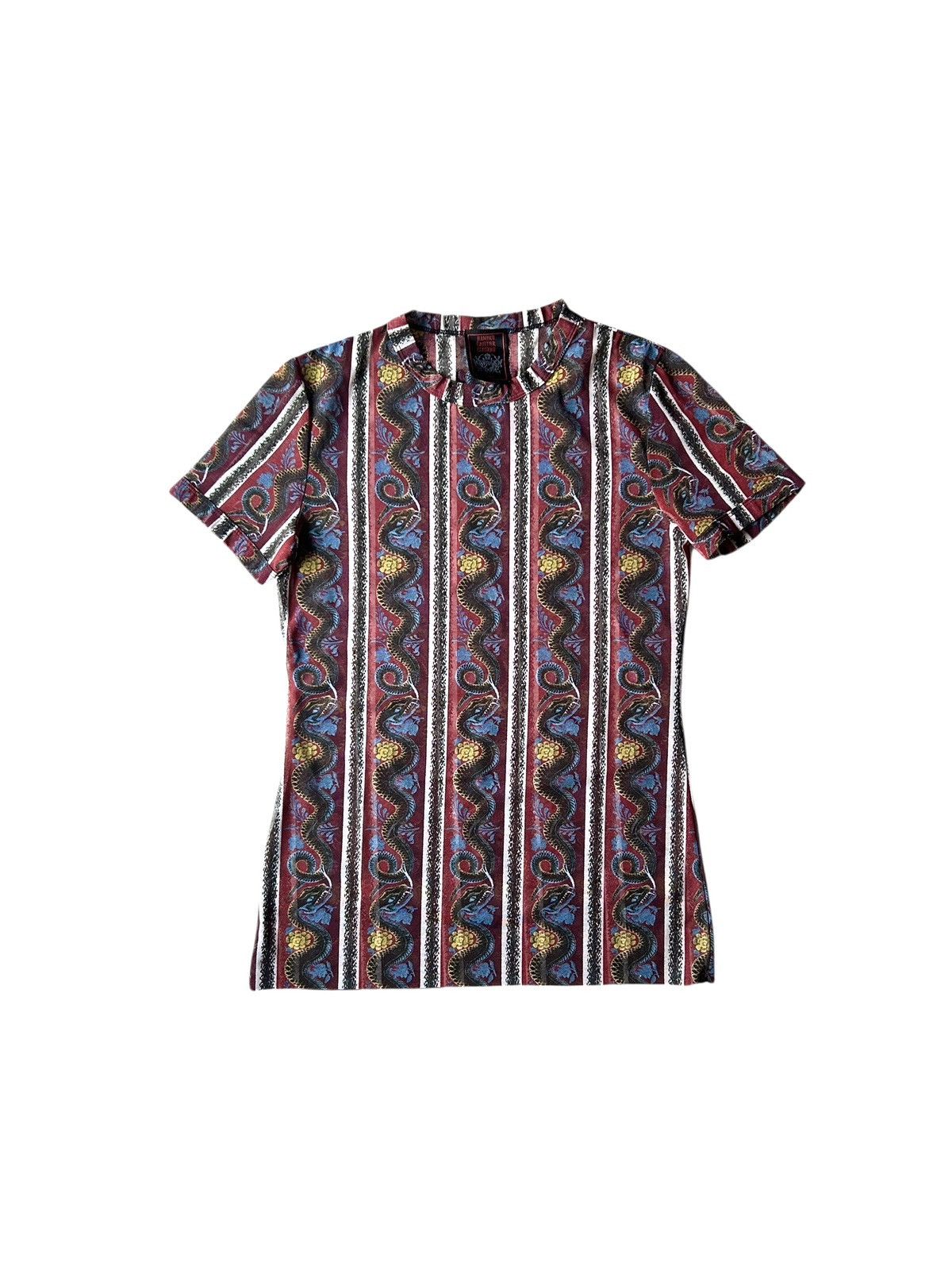 Jean Paul Gaultier 90s Snake Mesh Top Size M / US 6-8 / IT 42-44 - 1 Thumbnail
